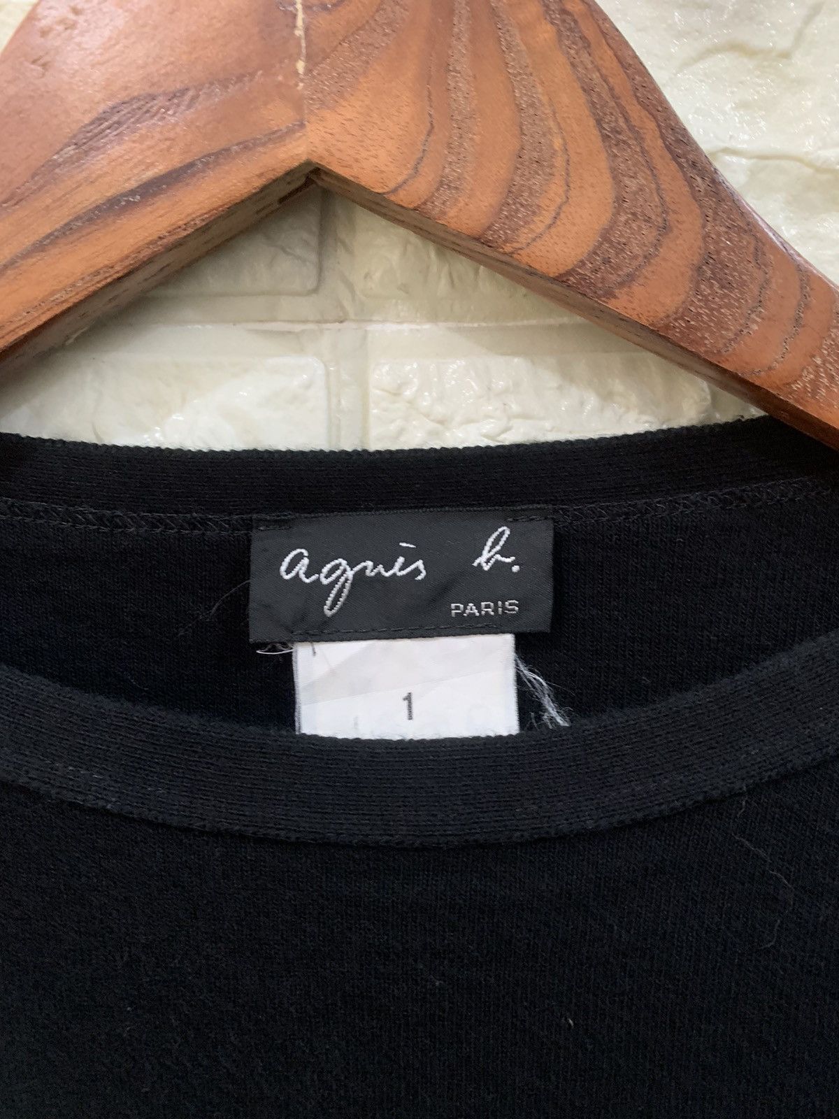 agnes b. Vintage Agnes B. Black Shirt Size XS / US 0-2 / IT 36-38 - 3 Thumbnail