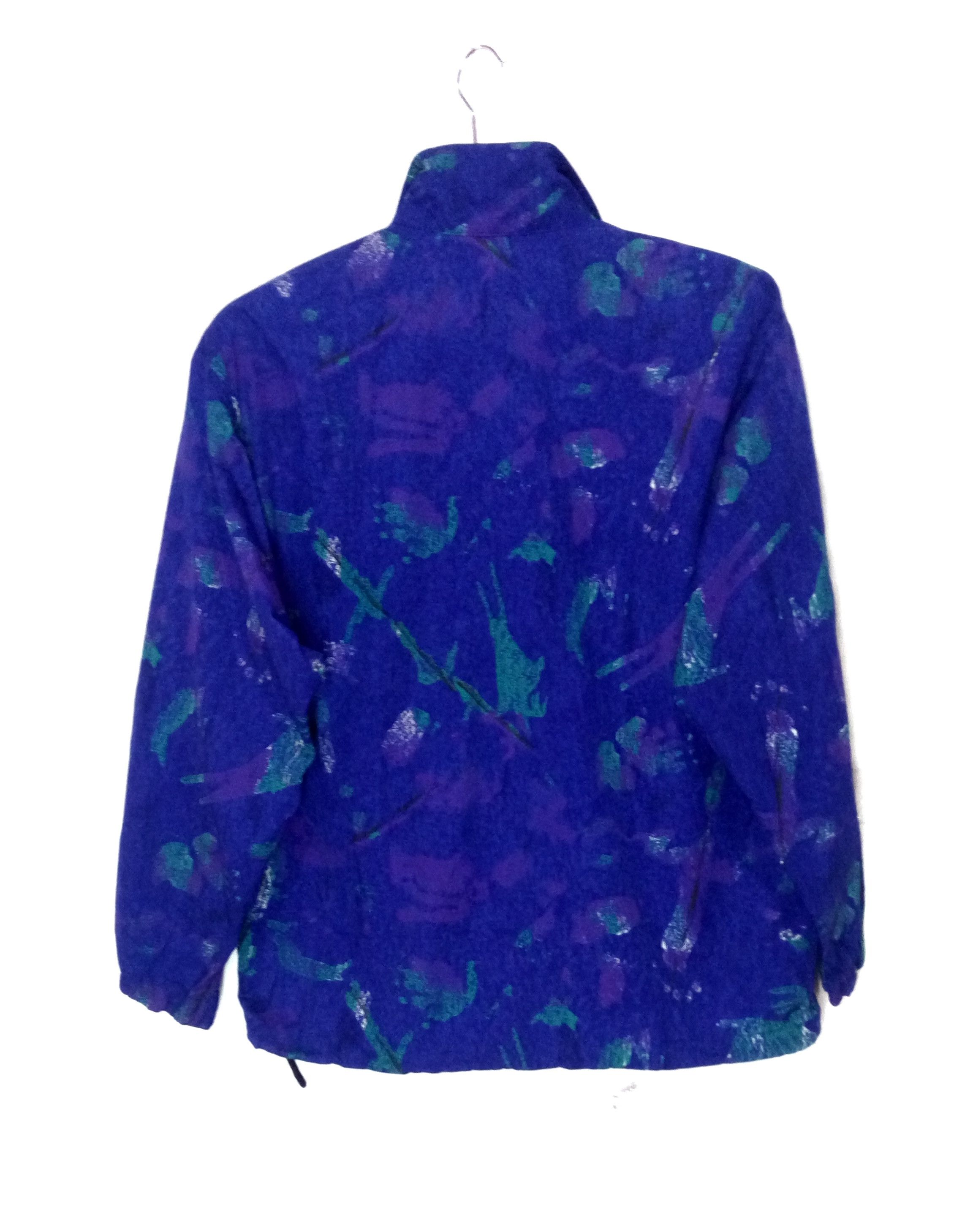 The North Face The North Face blue floral windbreaker sweater Size US L / EU 52-54 / 3 - 2 Thumbnail