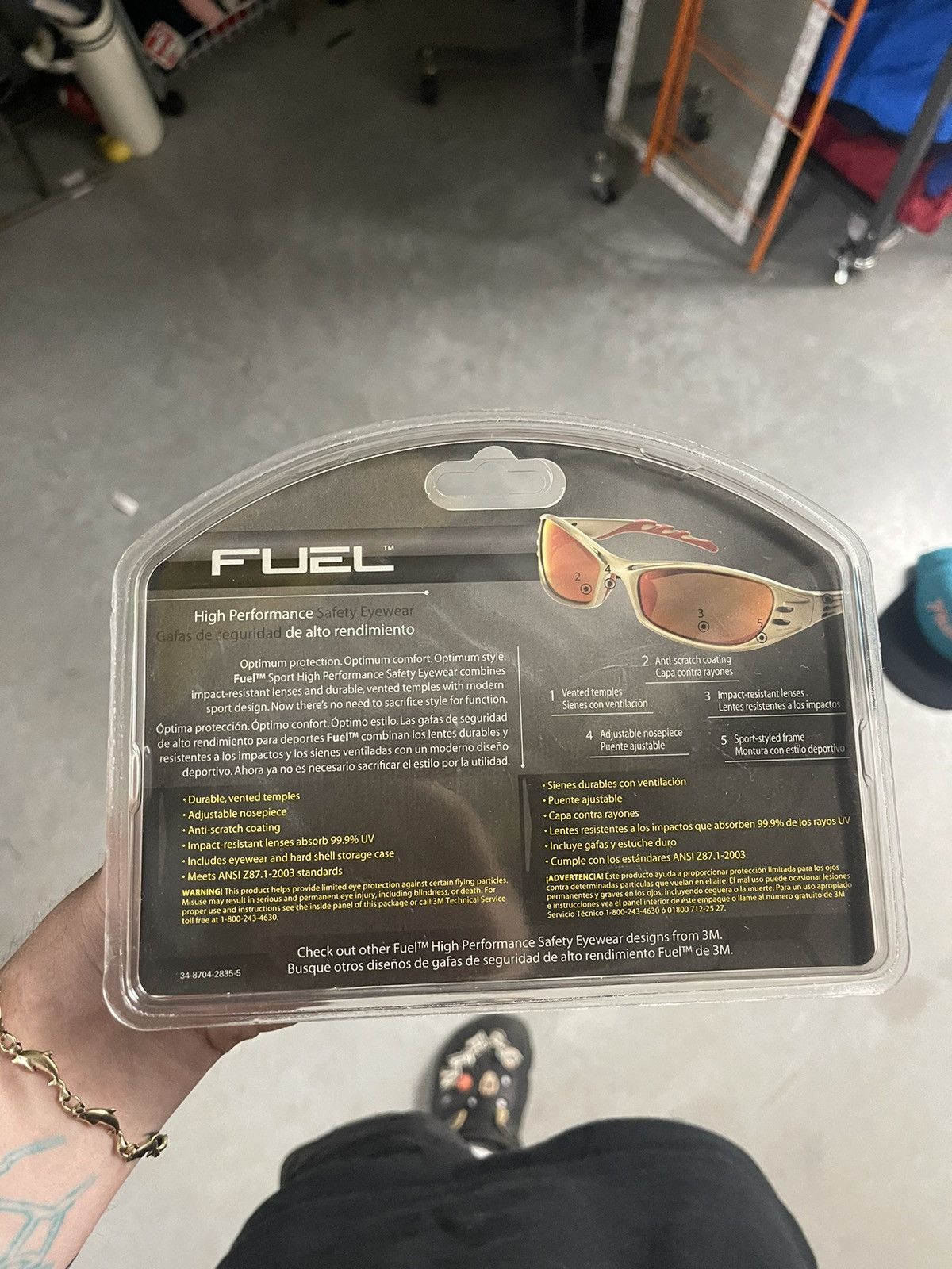 Vintage Vintage Y2K FUEL Tinted Glasses Size ONE SIZE - 4 Thumbnail