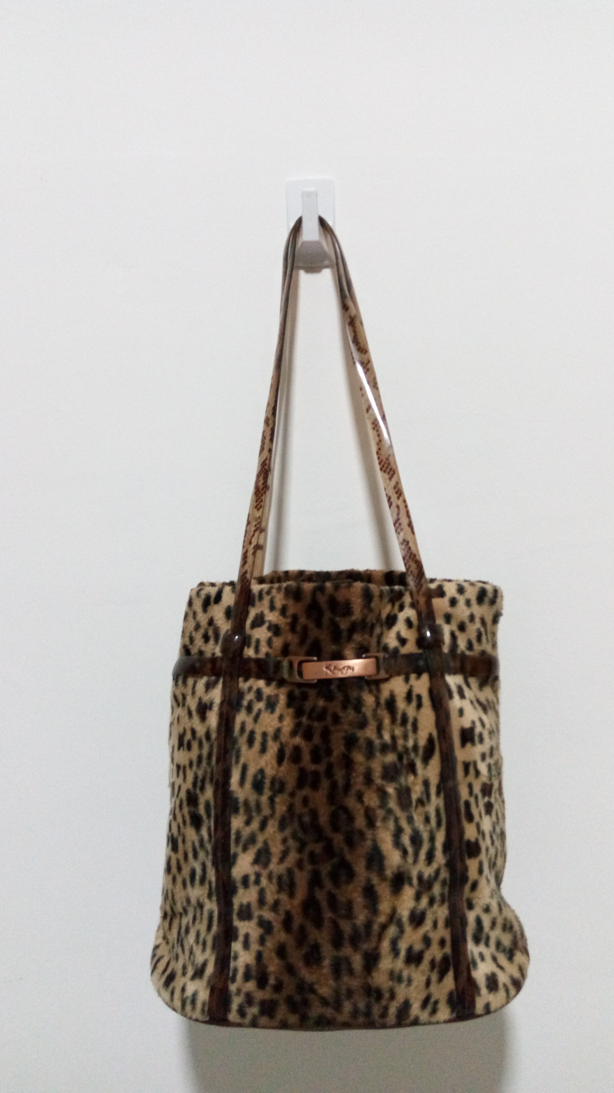 Designer × Issey Miyake × Kansai Yamamoto Kansai Yamamoto leopard tote bag bucket bag Size ONE SIZE - 4 Thumbnail