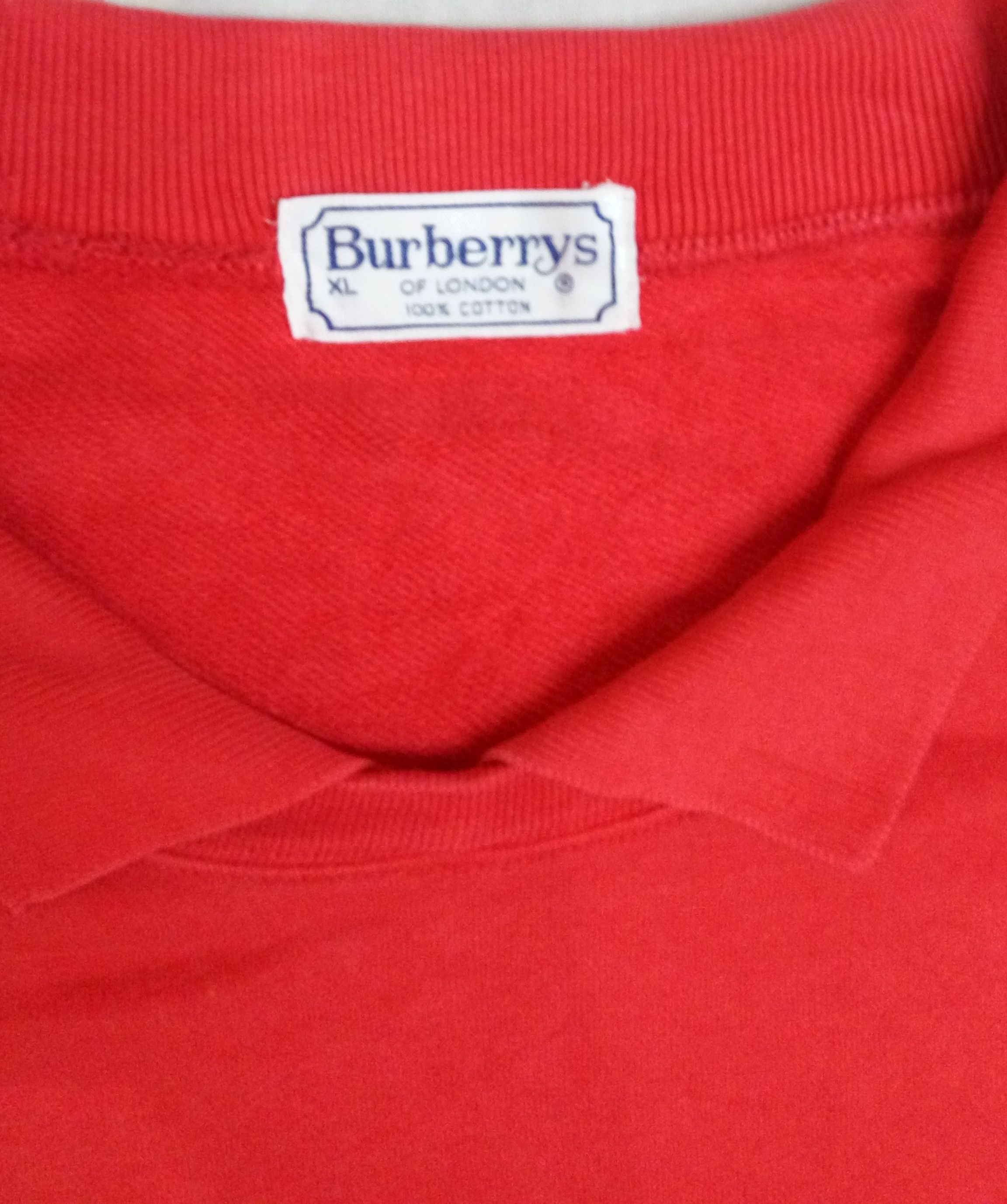 Burberry Burberry London embroidered logo sweatshirt over size xxl Size US XXL / EU 58 / 5 - 4 Thumbnail