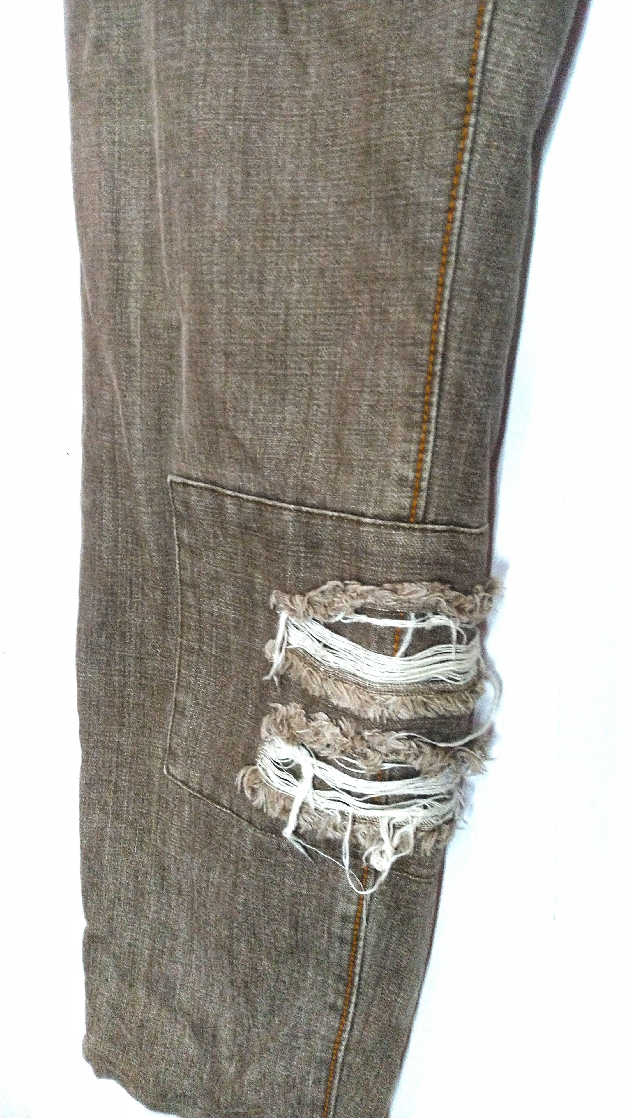 Japanese Brand × Seditionaries Wild Khakis patchwork distressed denim Size US 32 / EU 48 - 5 Thumbnail