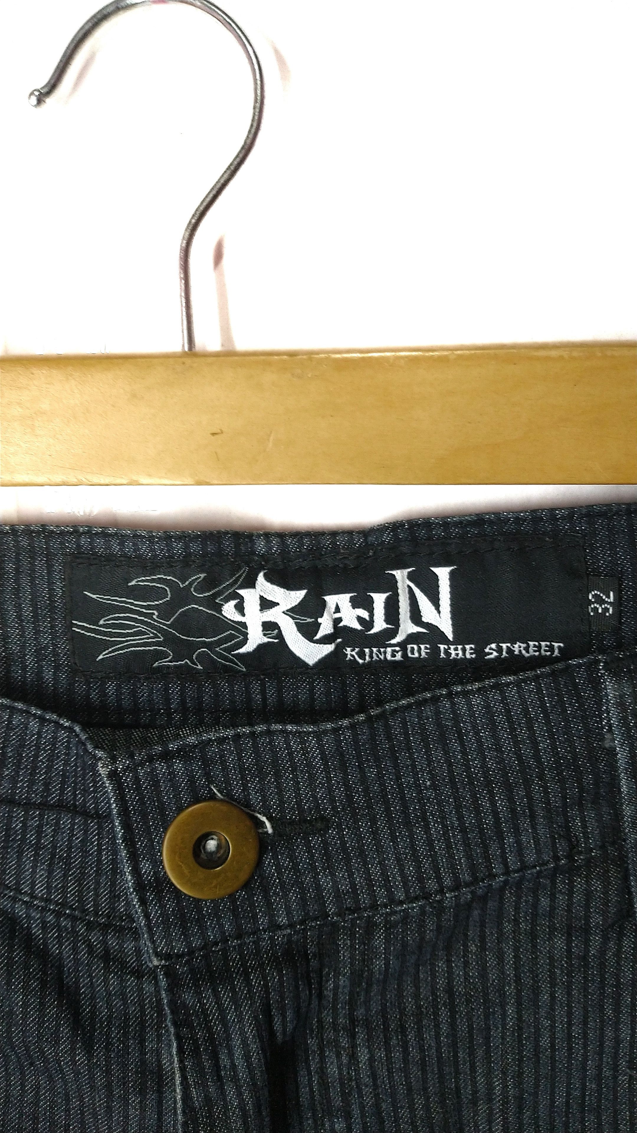 Japanese Brand Vlone Raf Simon style RAIN bondage cargo pant punk fashion Size US 34 / EU 50 - 8 Thumbnail