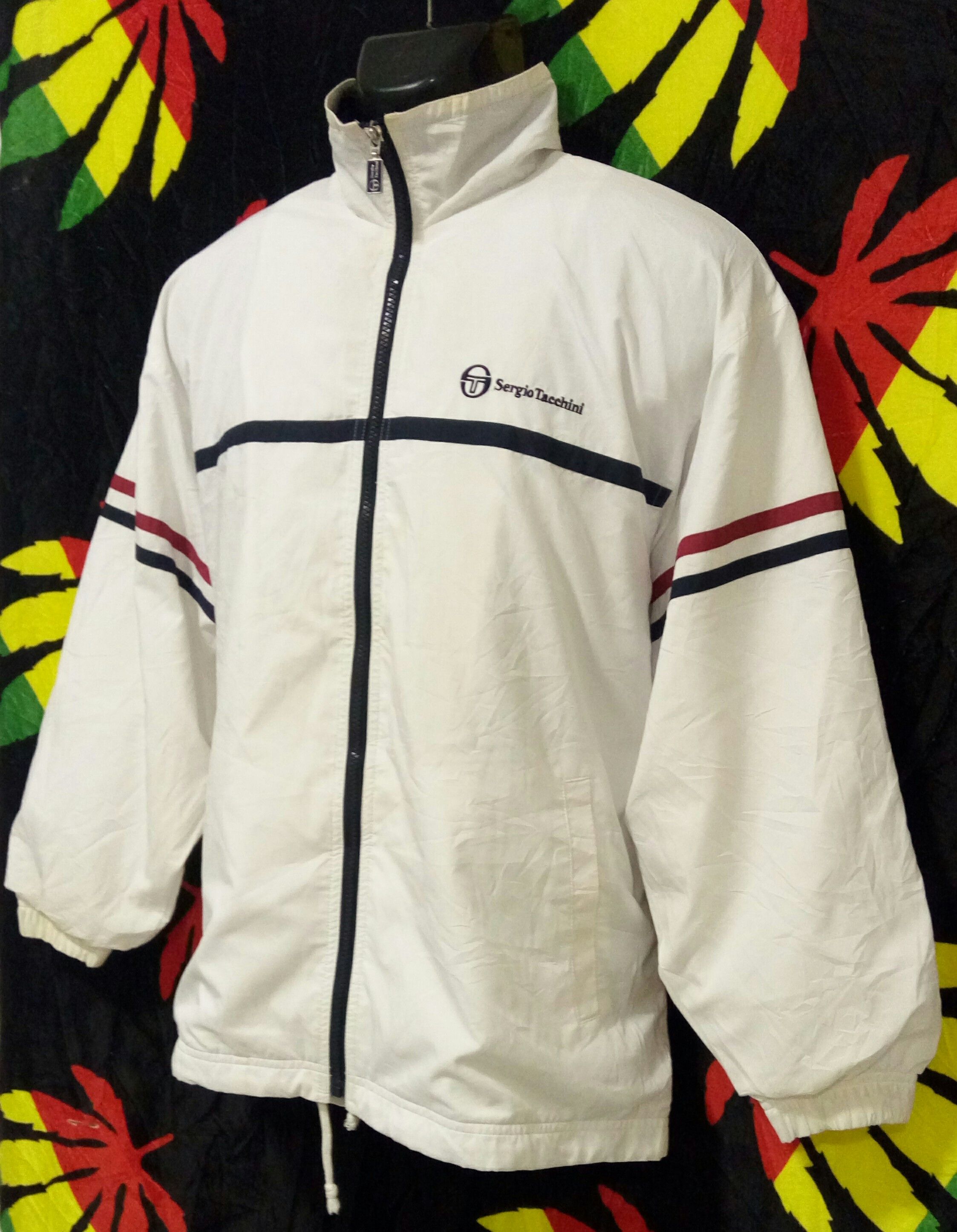 Sergio Tacchini SERGIO TACCHINI sweater light jacket windbreaker Size US XL / EU 56 / 4 - 2 Thumbnail