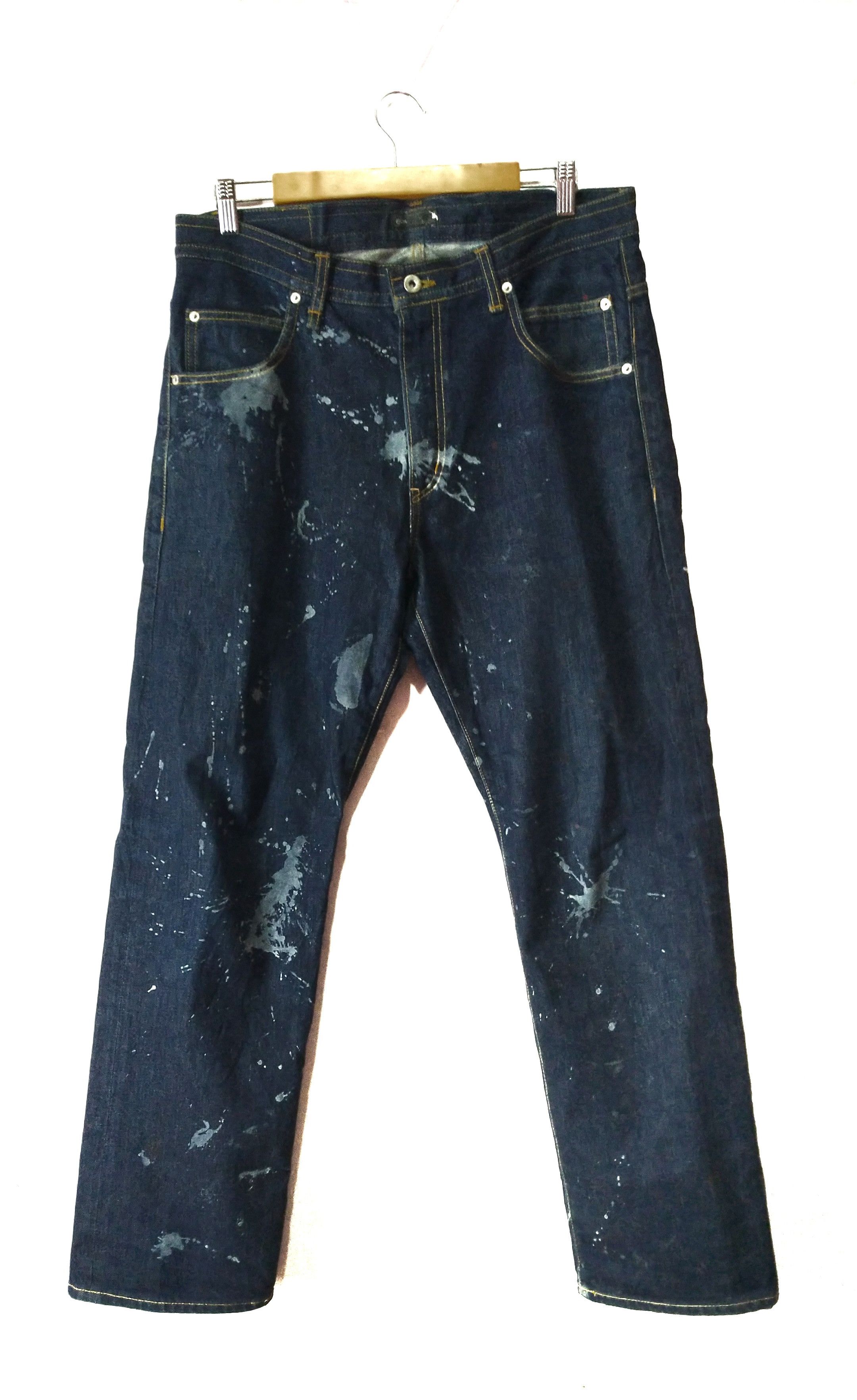 Japanese Brand 81LDK japanese brand splash painter denim inspired Kapital Size US 36 / EU 52 - 1 Thumbnail