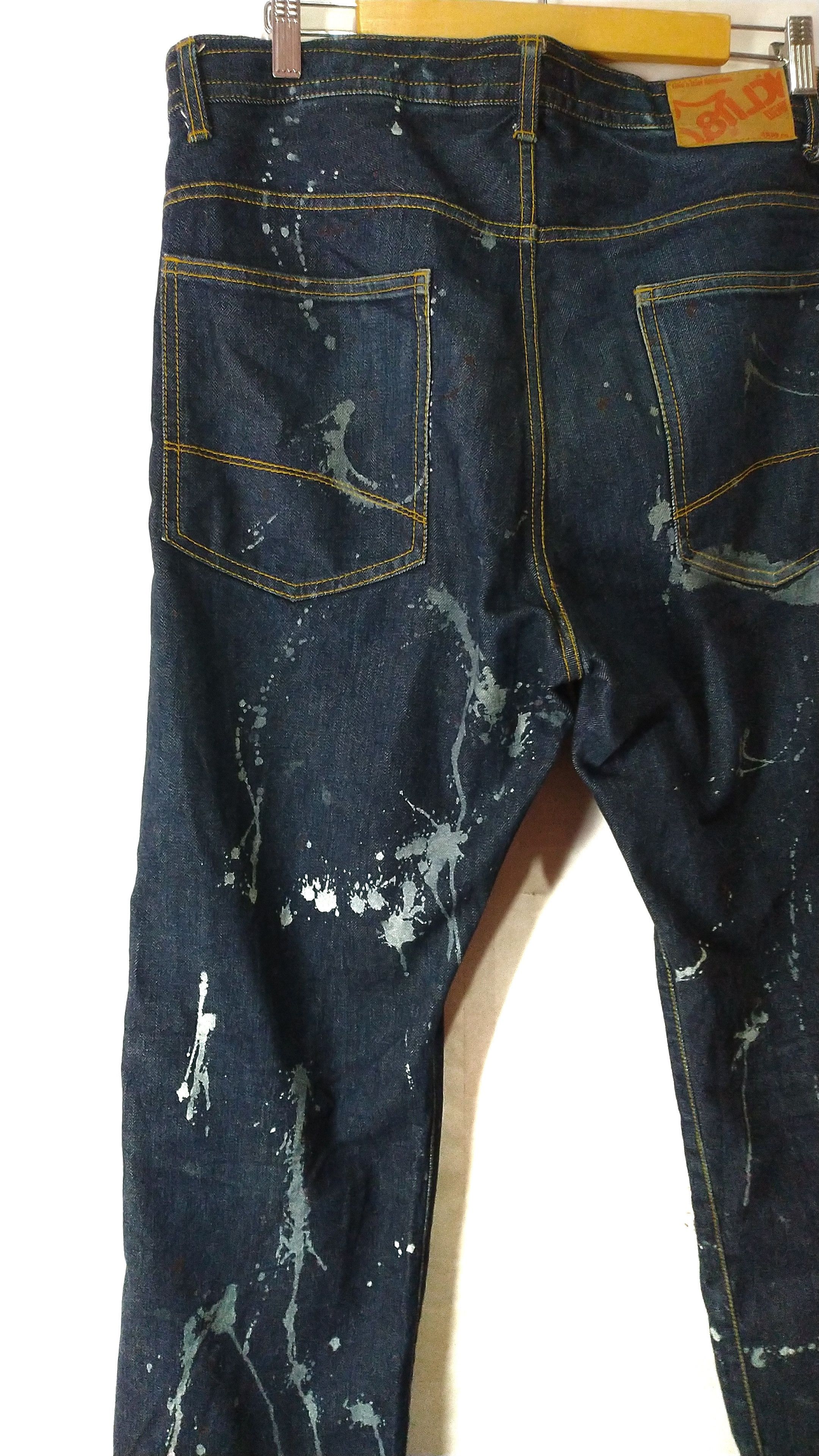 Japanese Brand 81LDK japanese brand splash painter denim inspired Kapital Size US 36 / EU 52 - 5 Thumbnail