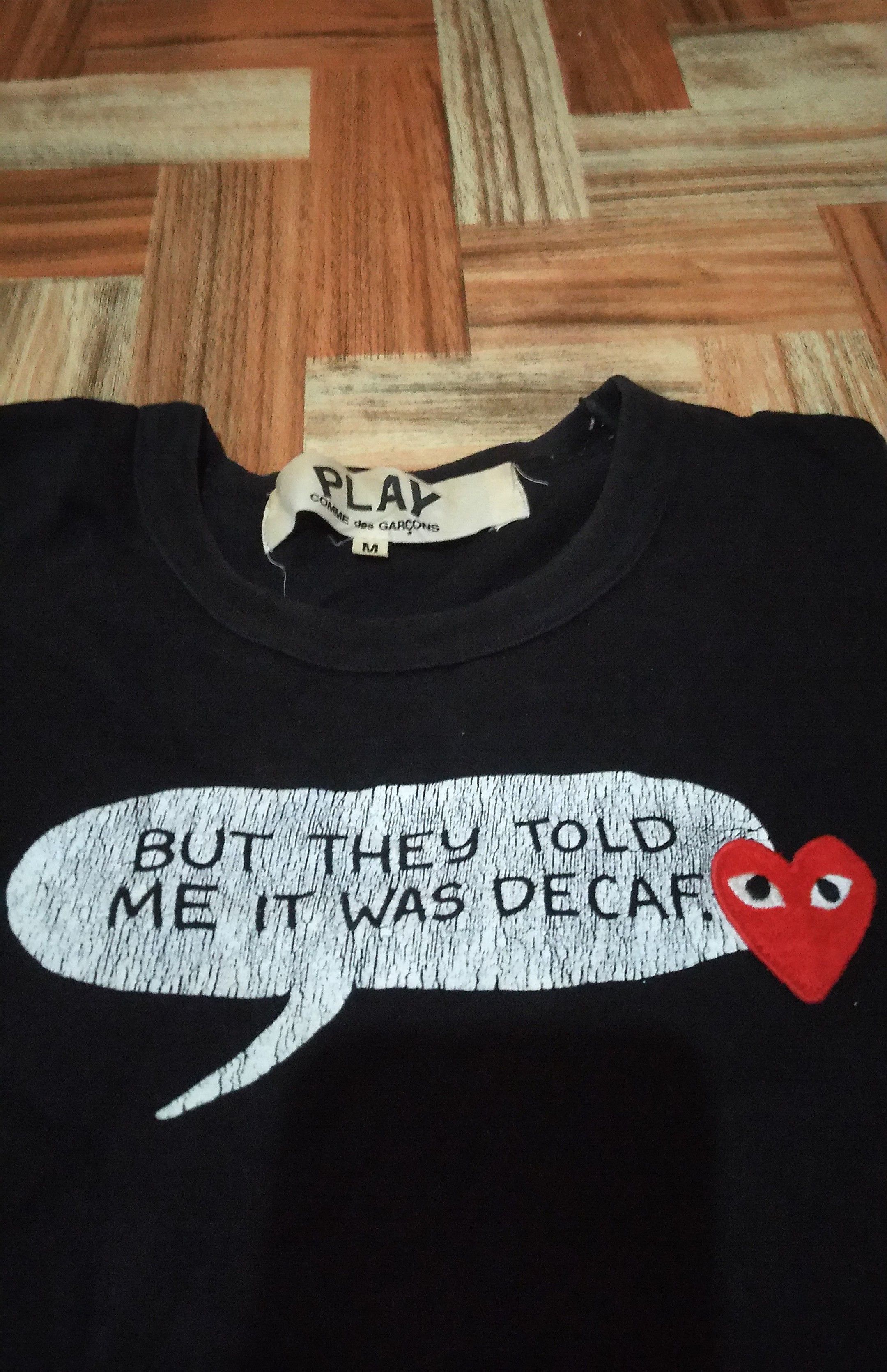 Comme des Garcons × Comme des Garcons PLAY Comme Des Garcons T-shirt Size US M / EU 48-50 / 2 - 3 Thumbnail