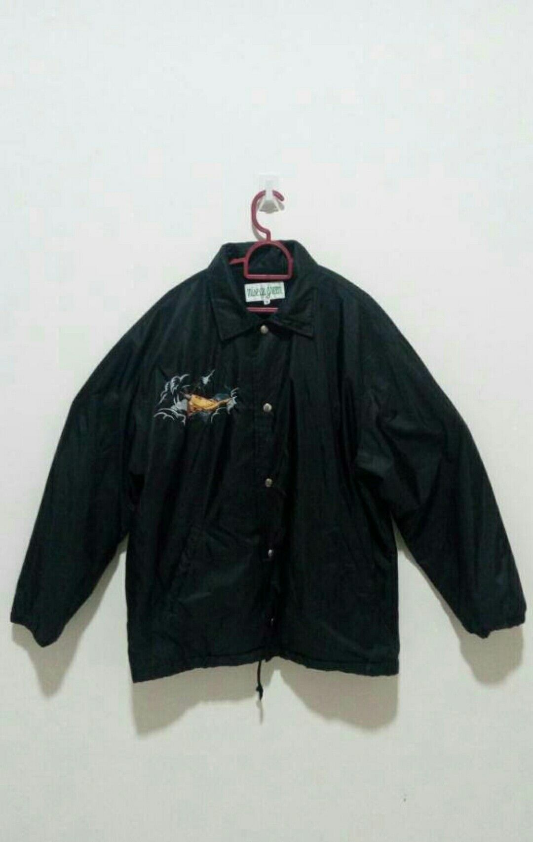 Designer × Vintage Vtg Mise Au Green bomber made in France embroidery big logo Size US M / EU 48-50 / 2 - 3 Thumbnail