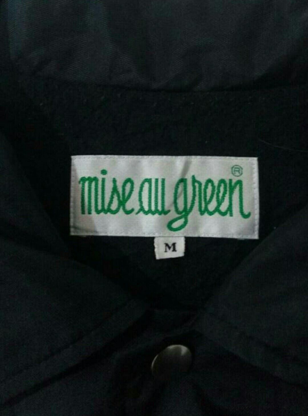 Designer × Vintage Vtg Mise Au Green bomber made in France embroidery big logo Size US M / EU 48-50 / 2 - 5 Thumbnail