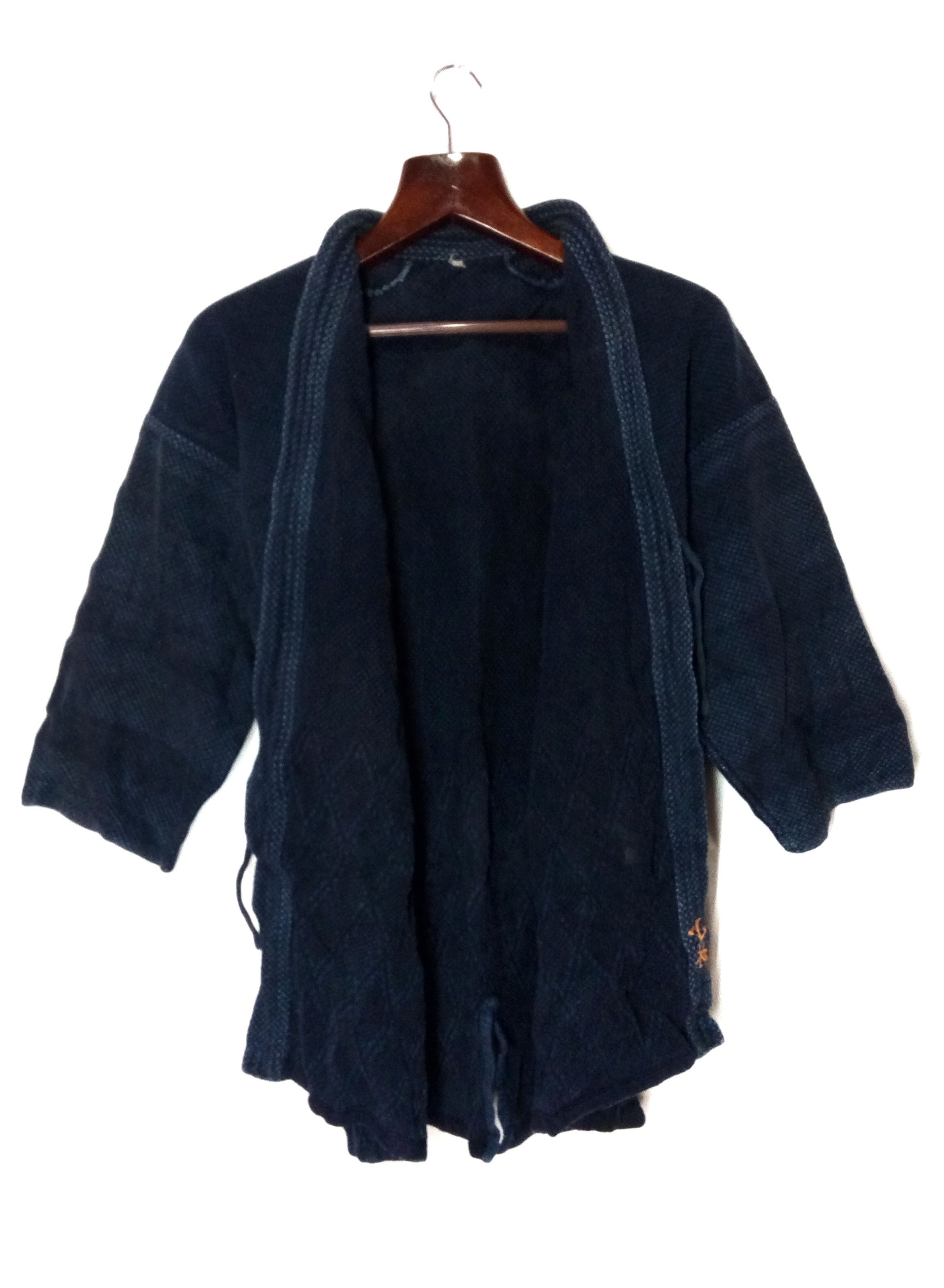 Indigo VINTAGE INDIGO KIMONO NORAGI KAPITAL JAPANESE TRADITIONAL Size US L / EU 52-54 / 3 - 4 Thumbnail