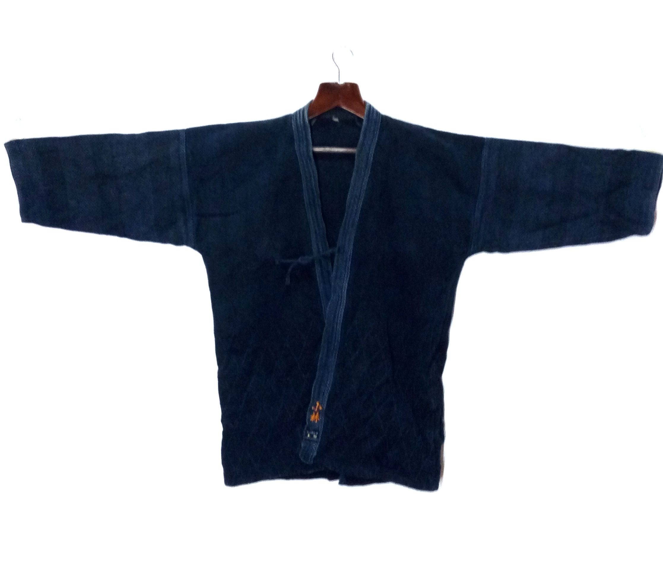 Indigo VINTAGE INDIGO KIMONO NORAGI KAPITAL JAPANESE TRADITIONAL Size US L / EU 52-54 / 3 - 1 Thumbnail