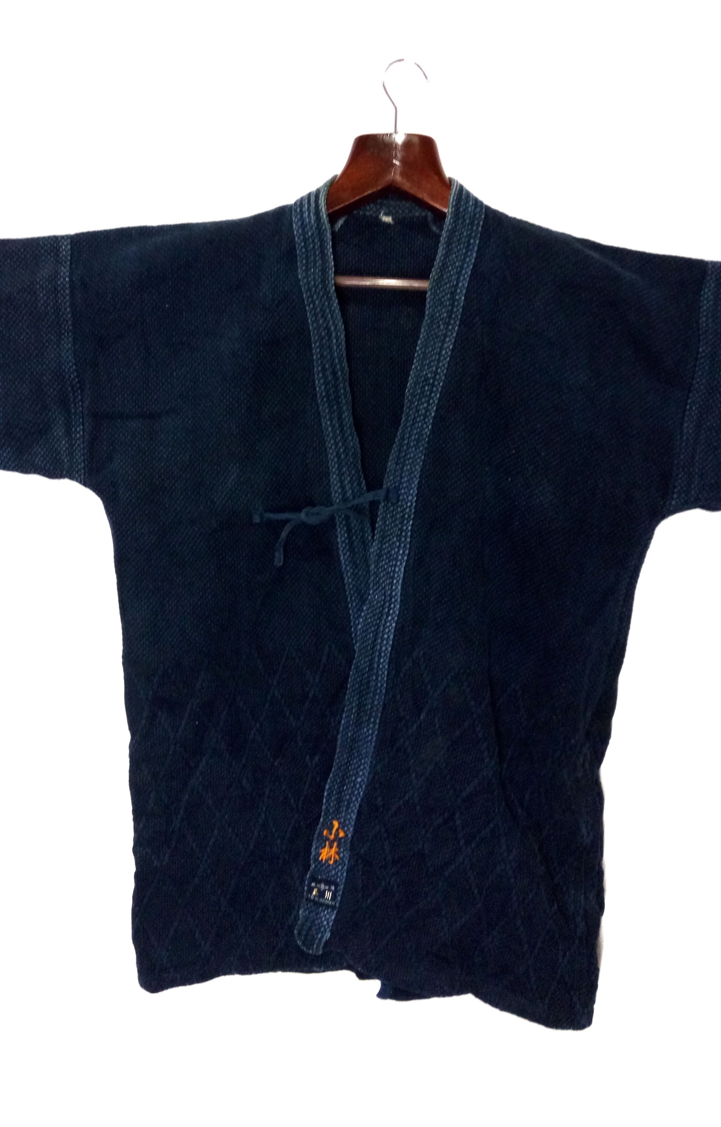 Indigo VINTAGE INDIGO KIMONO NORAGI KAPITAL JAPANESE TRADITIONAL Size US L / EU 52-54 / 3 - 2 Thumbnail