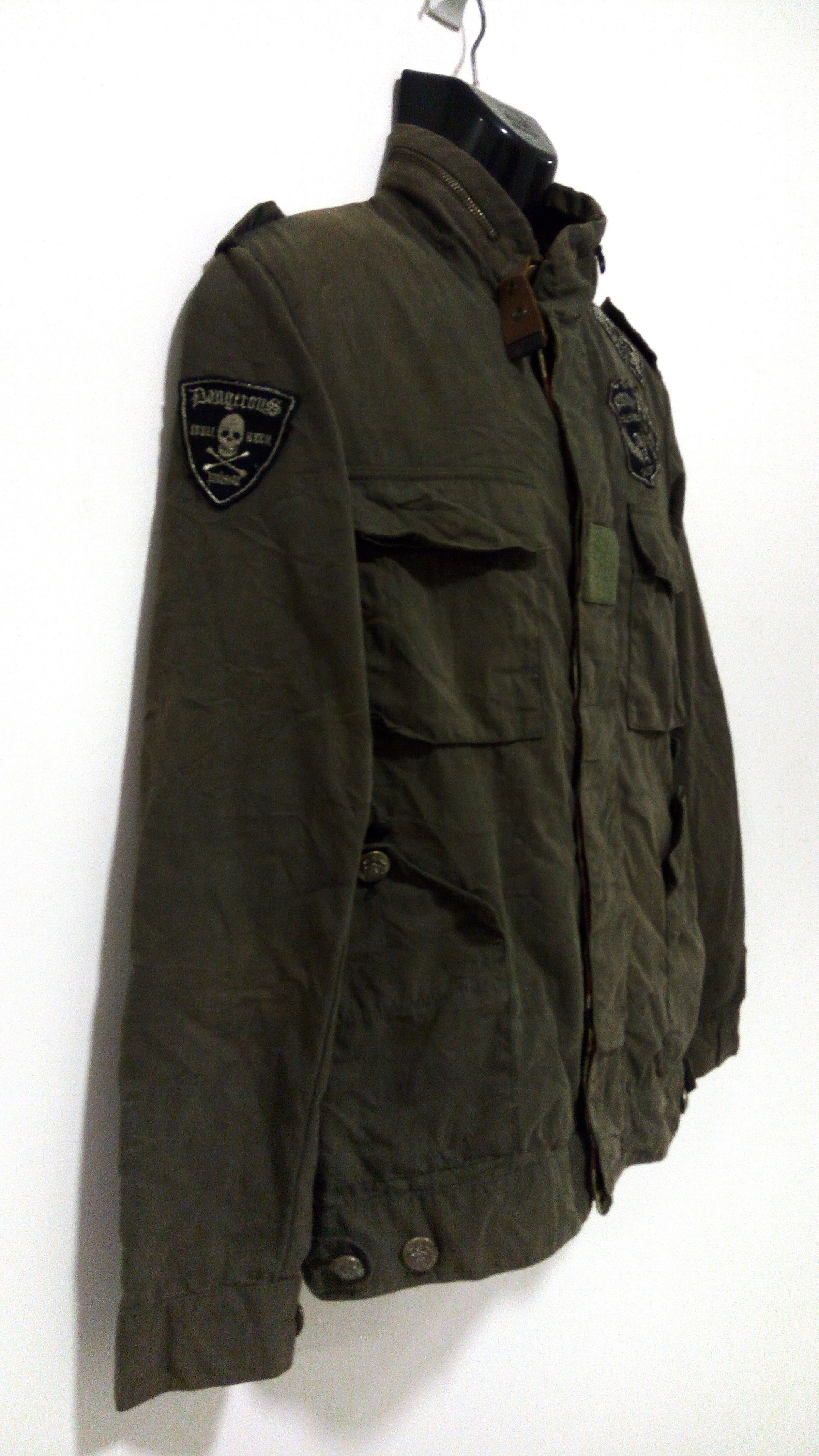 Japanese Brand PPFM jacket multi pocket punk skull rock mason patches Size US M / EU 48-50 / 2 - 2 Thumbnail