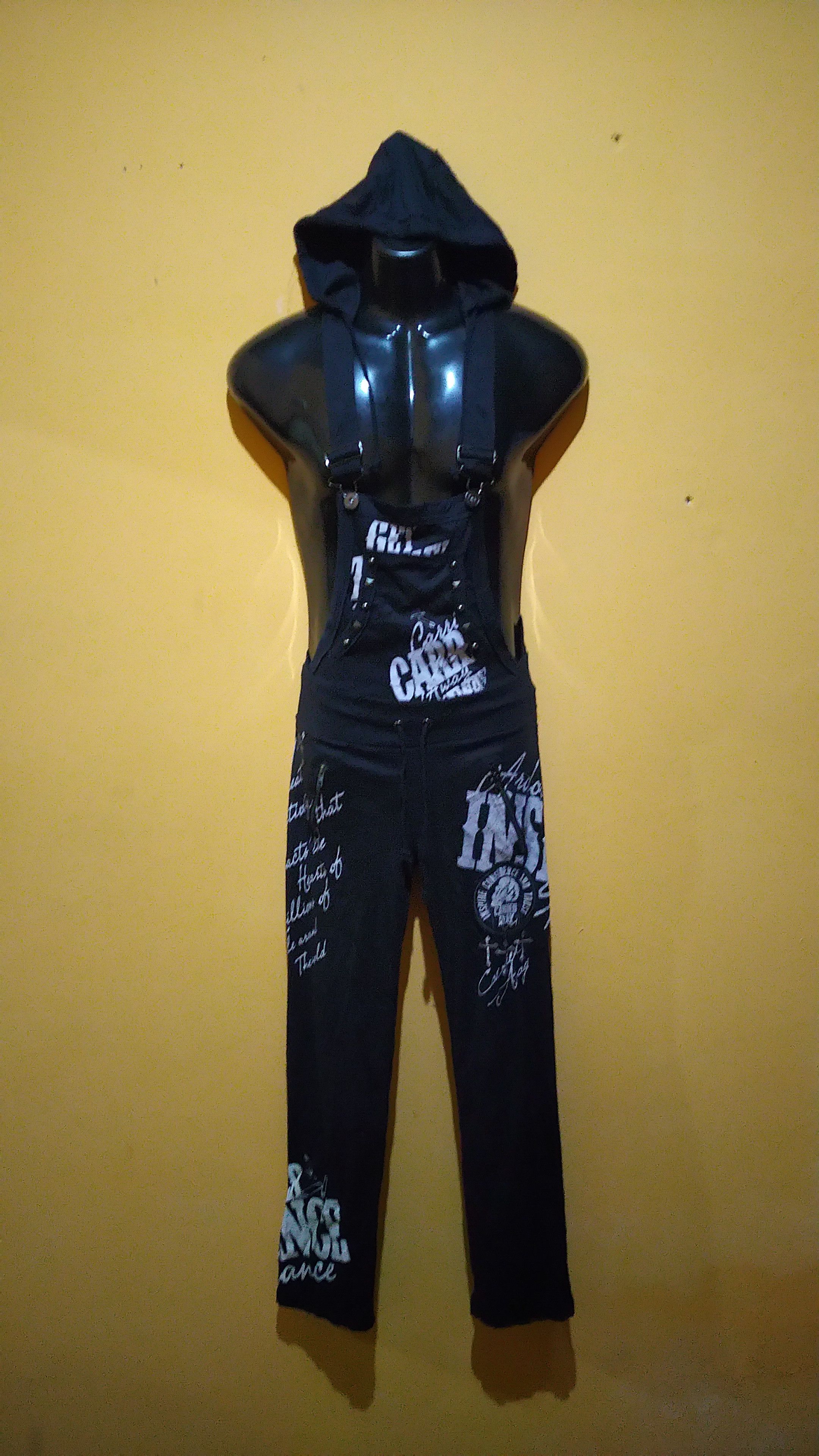 Japanese Brand × Seditionaries Punk anarchy strecthable overall bondage hooded Size US 32 / EU 48 - 1 Thumbnail
