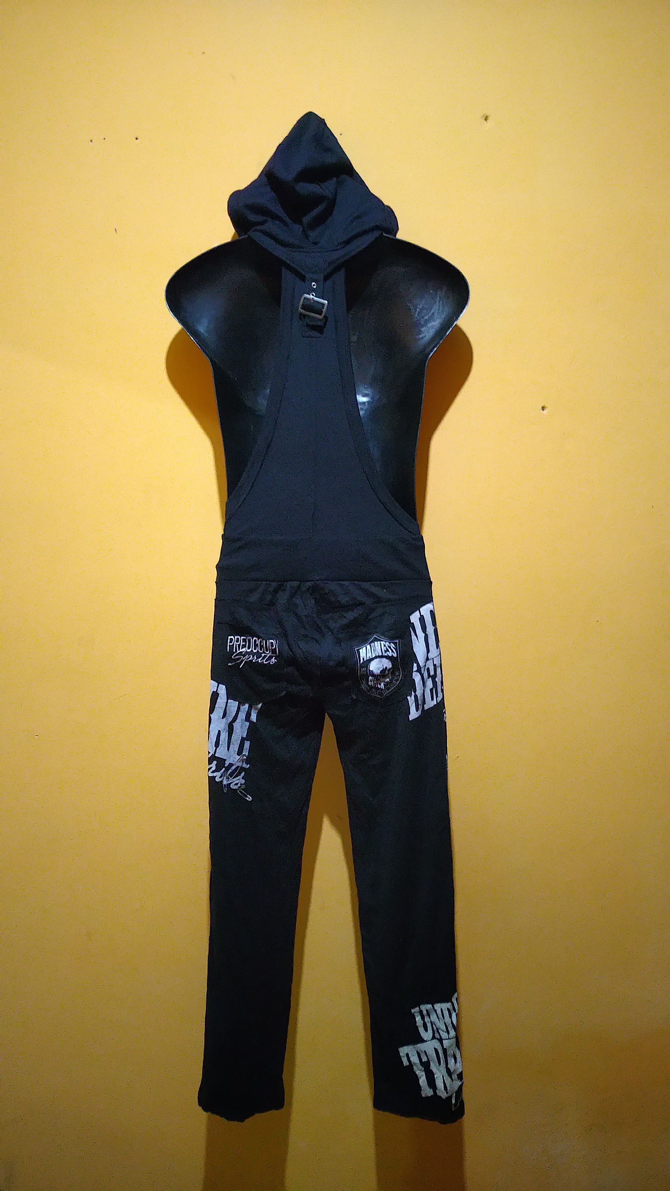 Japanese Brand × Seditionaries Punk anarchy strecthable overall bondage hooded Size US 32 / EU 48 - 6 Thumbnail