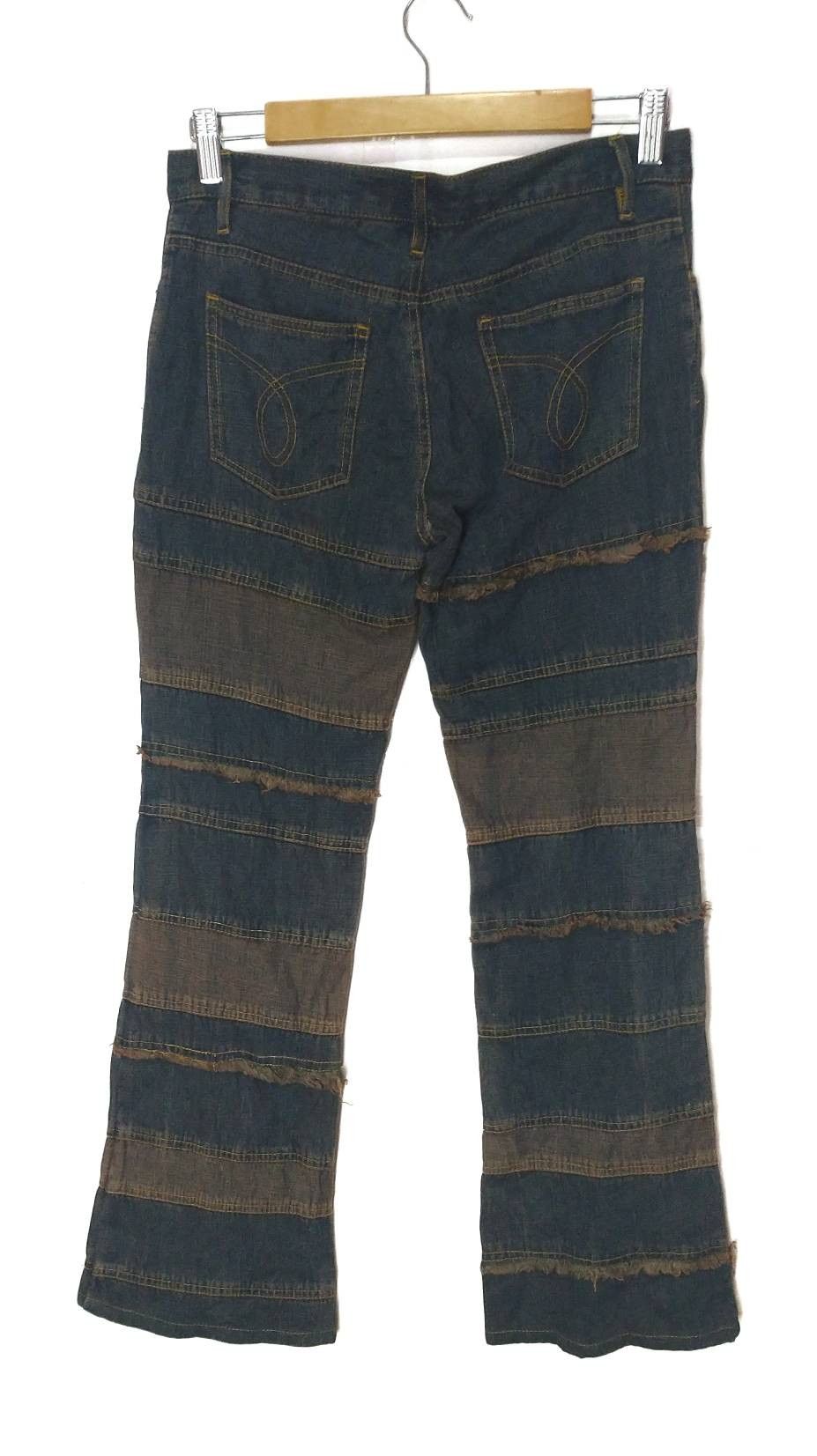 Hysteric Glamour × Japanese Brand × Seditionaries Hysteric Glamour Design Kinky Patchwork Denim Kapital Style Size US 30 / EU 46 - 5 Thumbnail