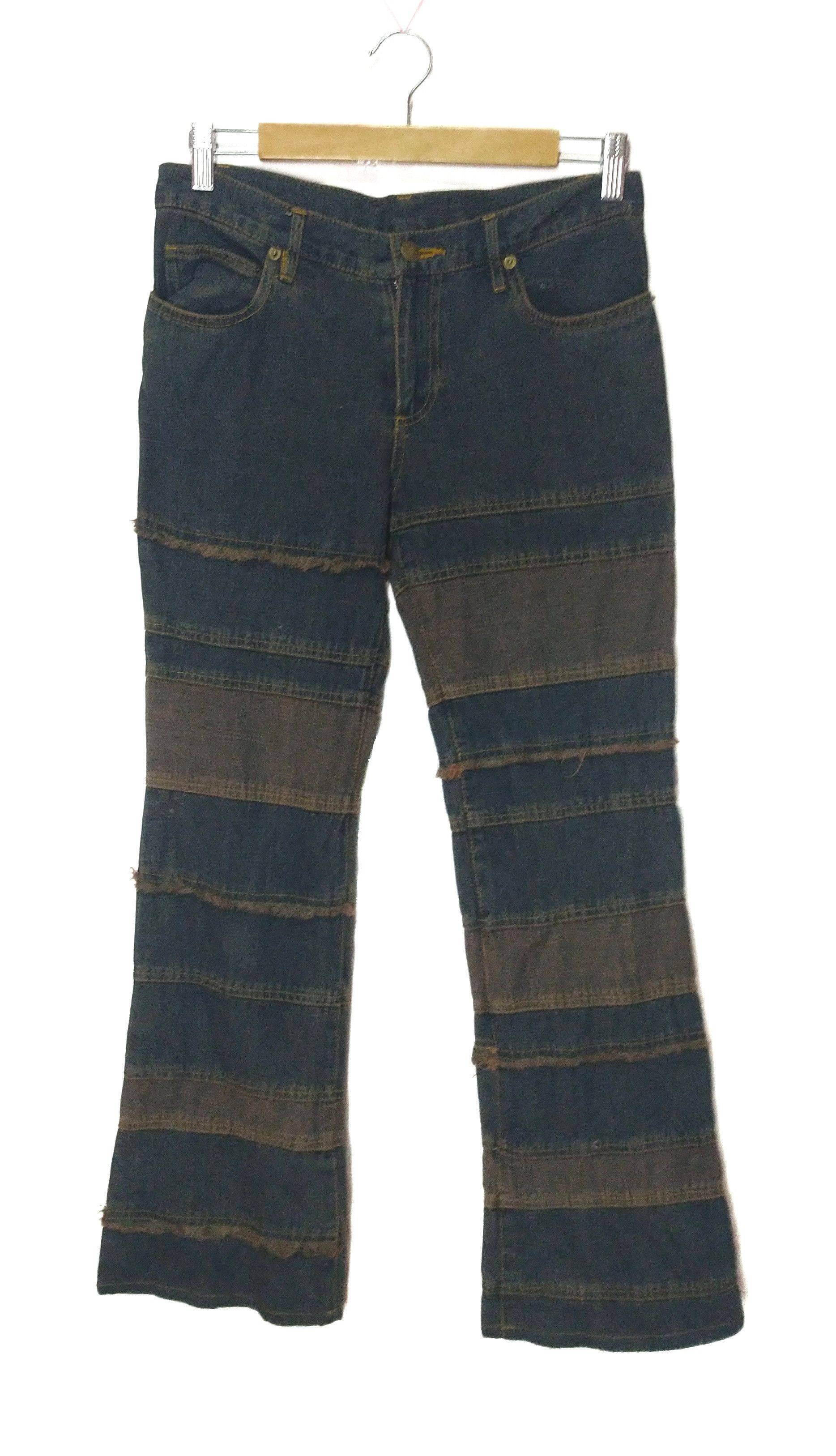 Hysteric Glamour × Japanese Brand × Seditionaries Hysteric Glamour Design Kinky Patchwork Denim Kapital Style Size US 30 / EU 46 - 1 Thumbnail