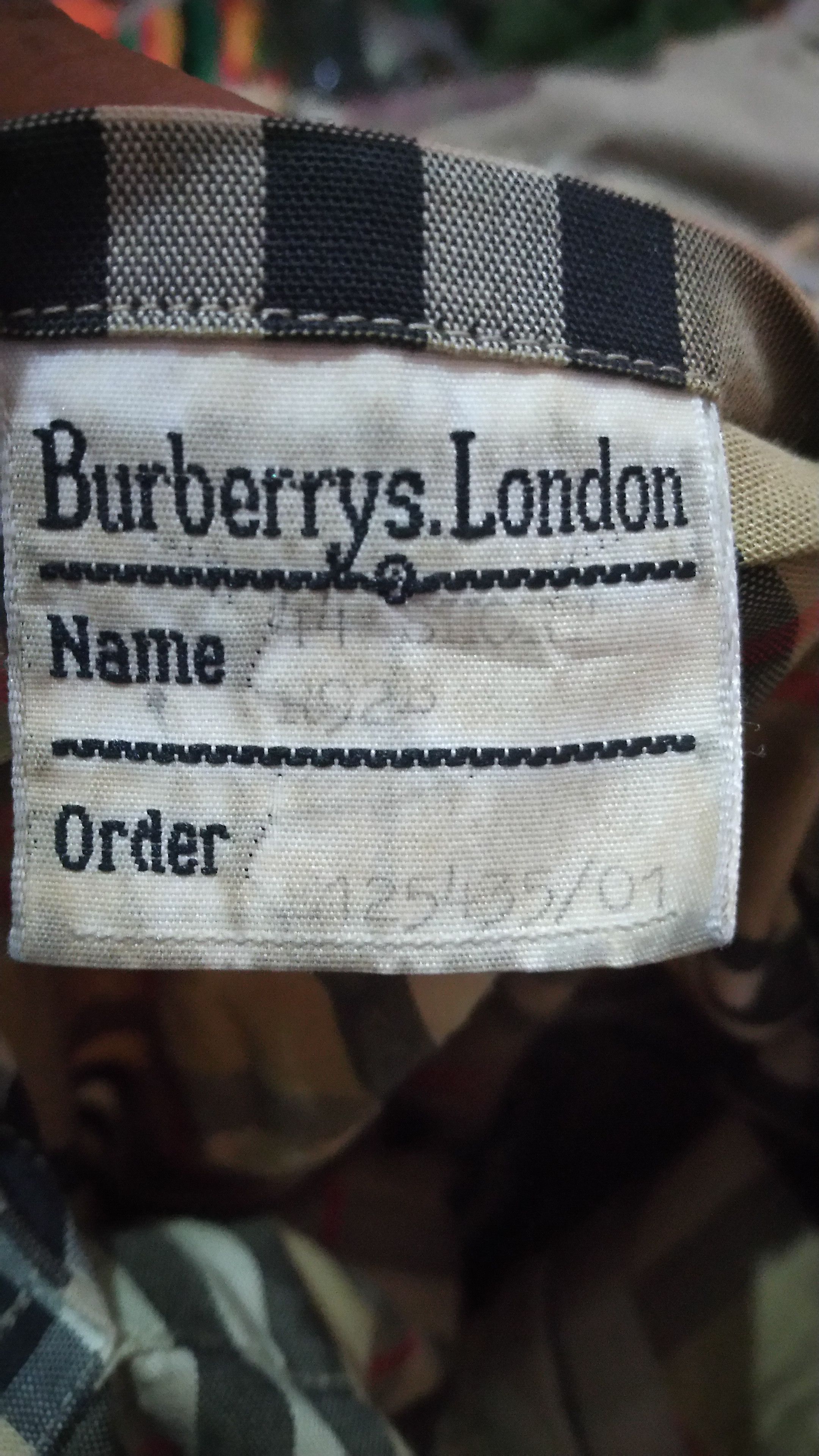 Burberry × Burberry Prorsum Burberrys Nova Check Lining Long Jacket England Made Size US L / EU 52-54 / 3 - 8 Thumbnail