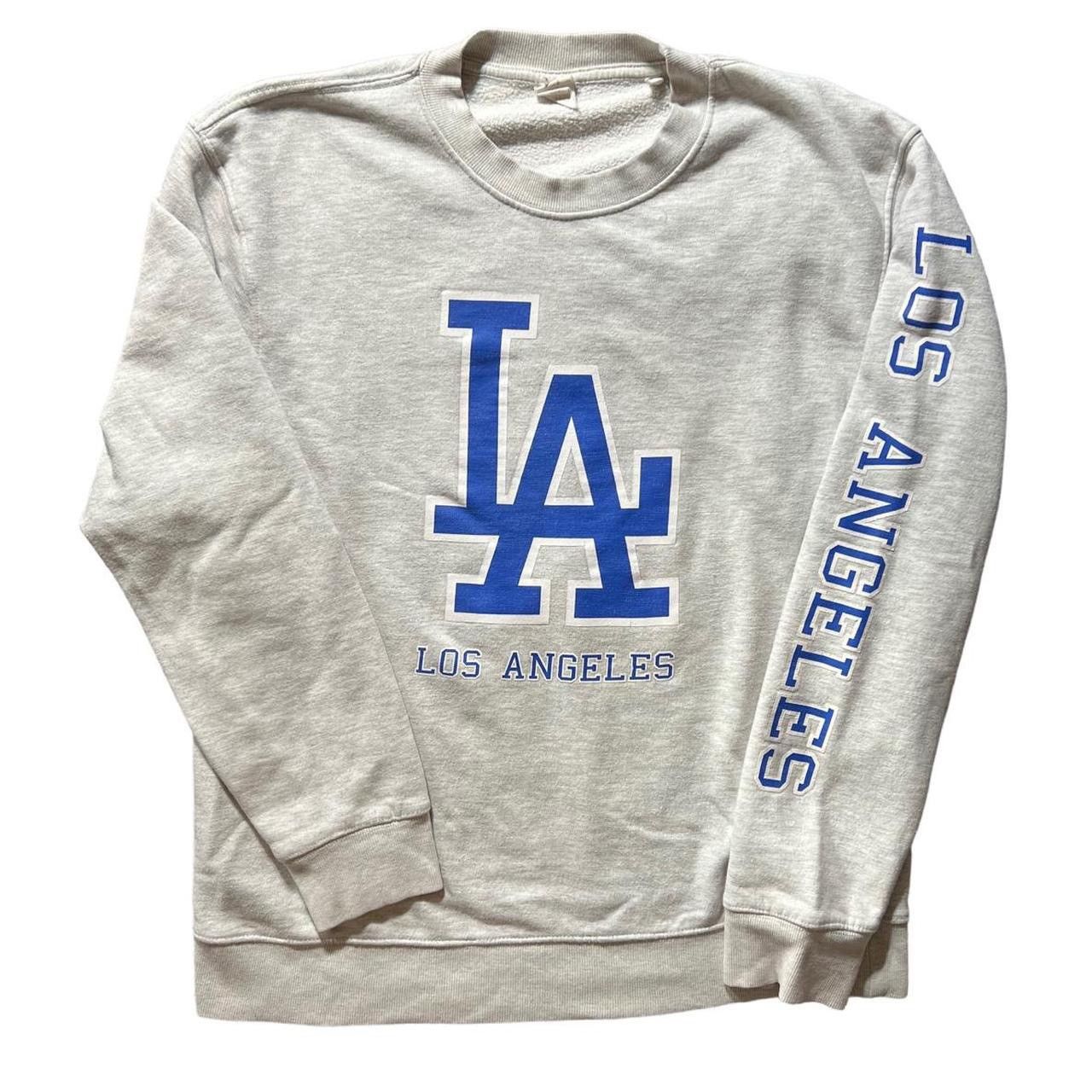 国内在庫即発送 90s reverse weave LA Dodgers baseball - トップス