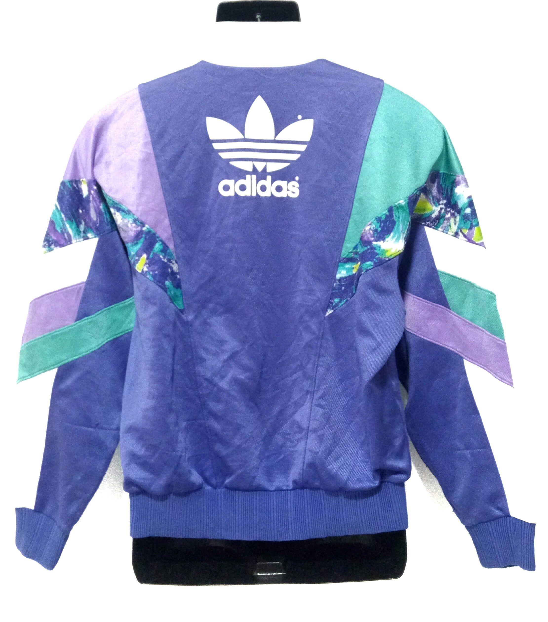 Adidas Vintage ADIDAS trefoil sweater Size US L / EU 52-54 / 3 - 2 Thumbnail