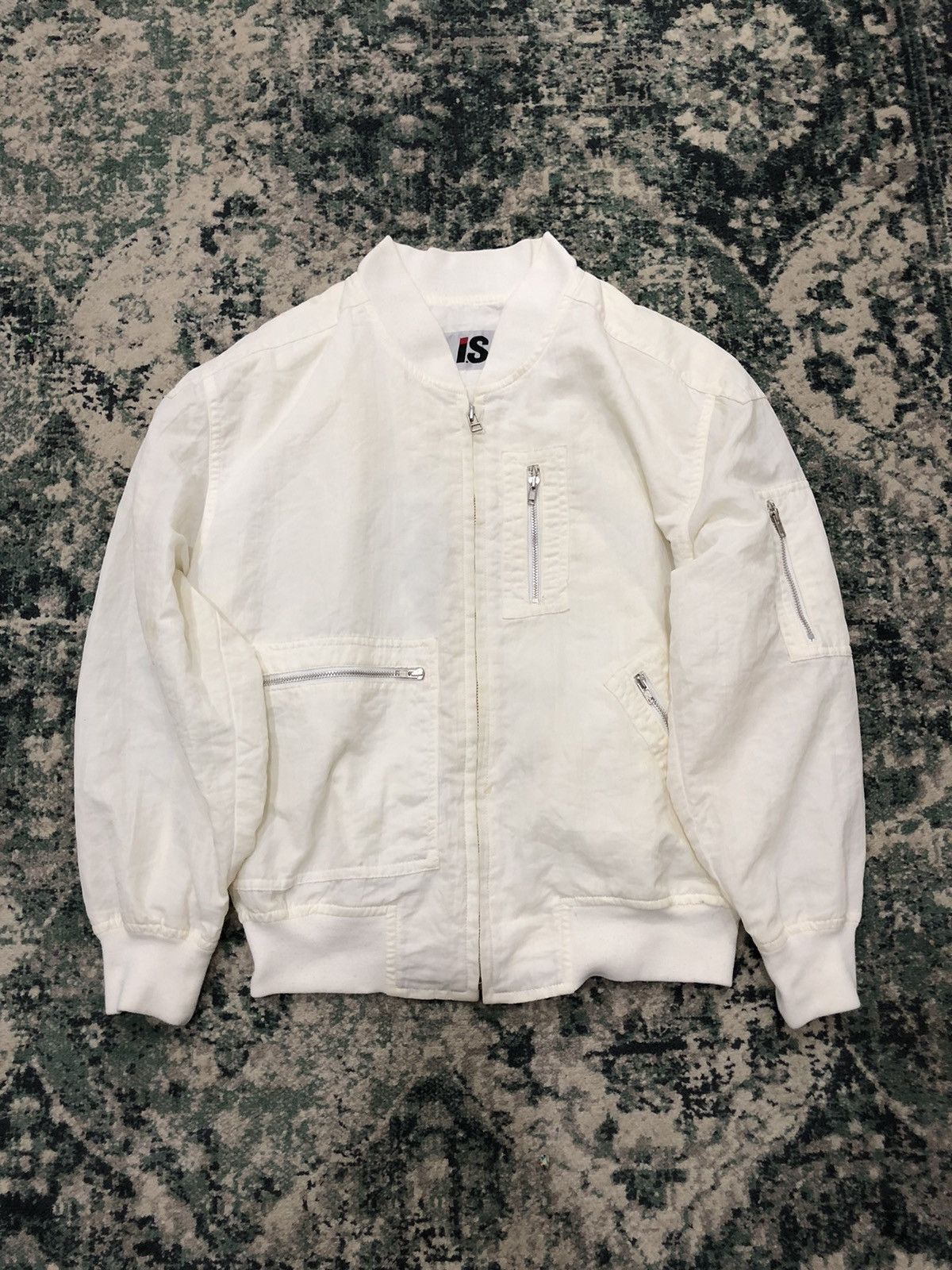 Issey Miyake Issey Miyake Sport I.S. Ma-1 Bomber Jacket Archive Size US L / EU 52-54 / 3 - 3 Thumbnail