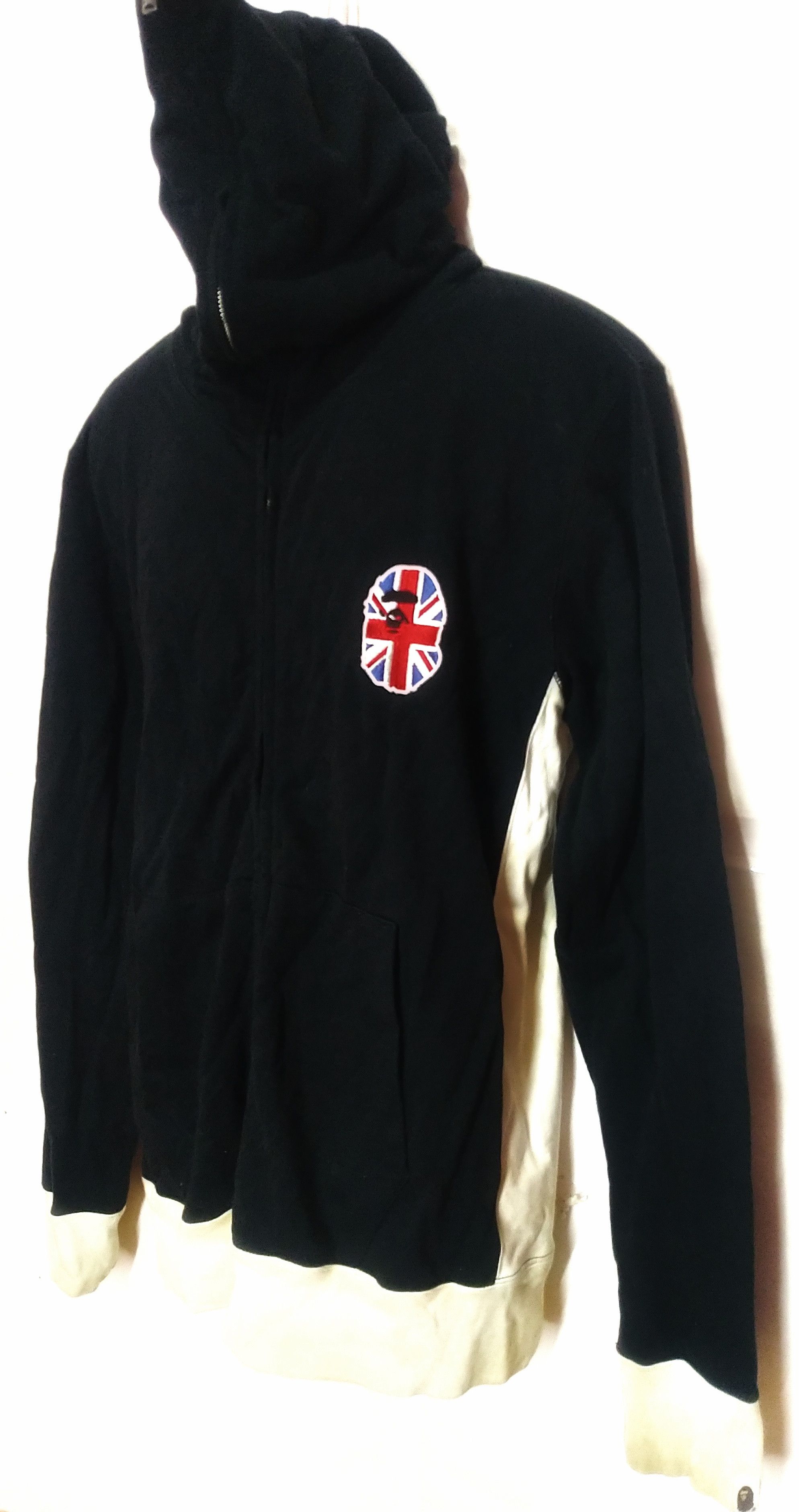 Bape Vtg BAPE Great Britain shark sweater UK collection big logo Size US XXL / EU 58 / 5 - 2 Thumbnail