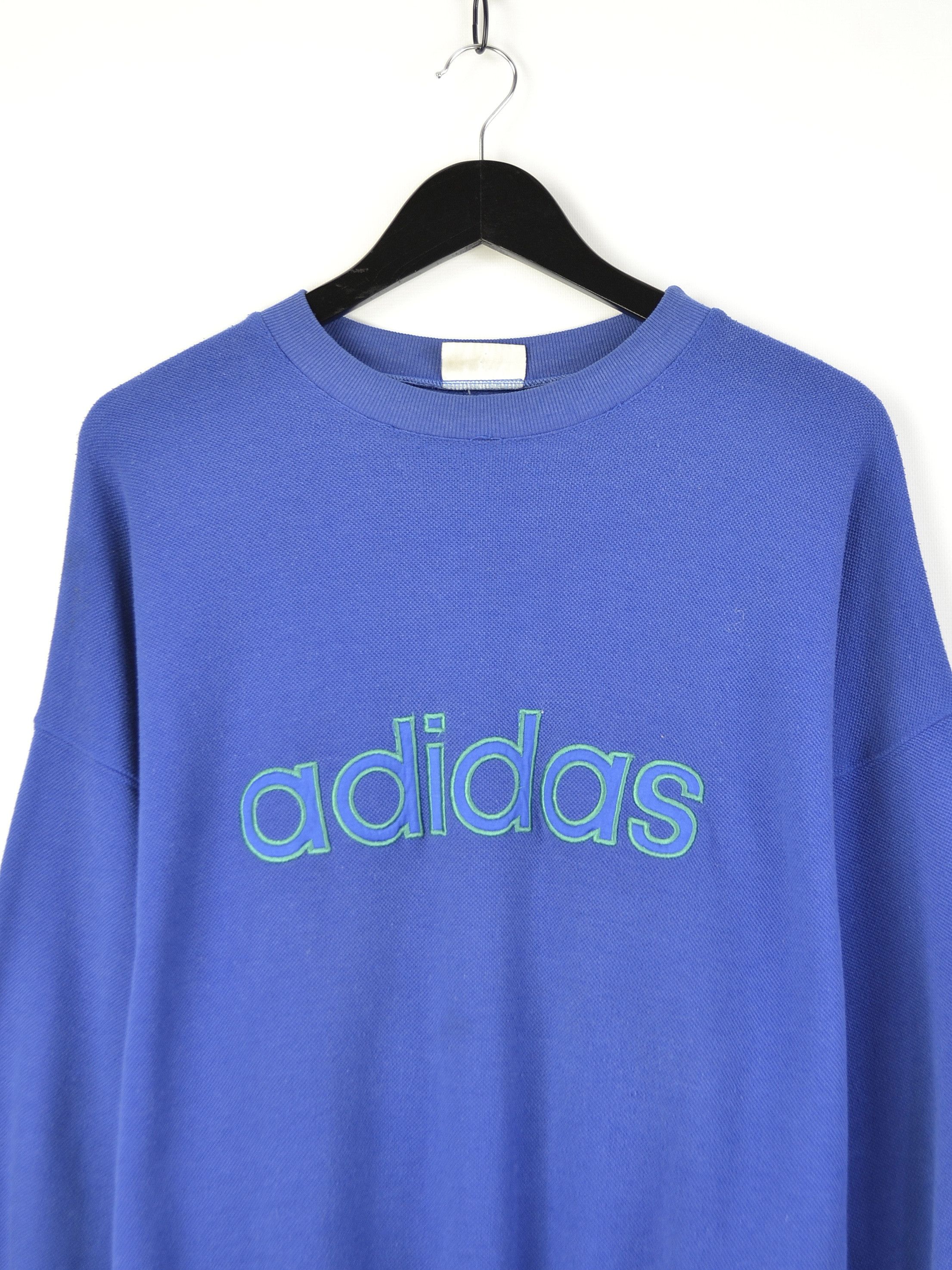 Adidas × Vintage Vintage Adidas Blue Suit Sweatshirt Pants Size US M / EU 48-50 / 2 - 6 Thumbnail