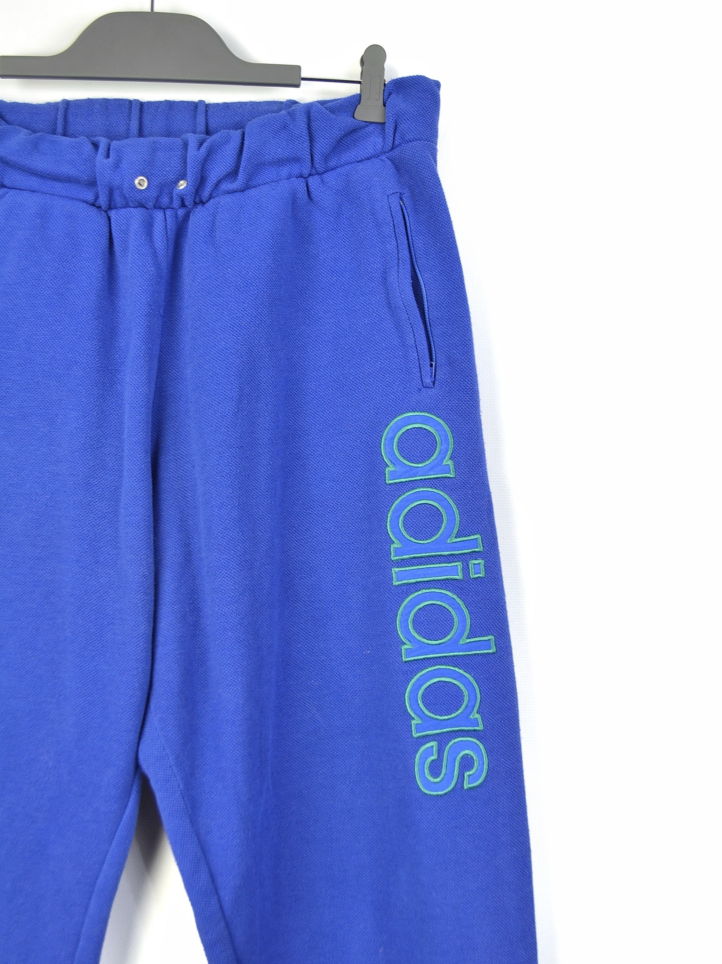 Adidas × Vintage Vintage Adidas Blue Suit Sweatshirt Pants Size US M / EU 48-50 / 2 - 8 Thumbnail