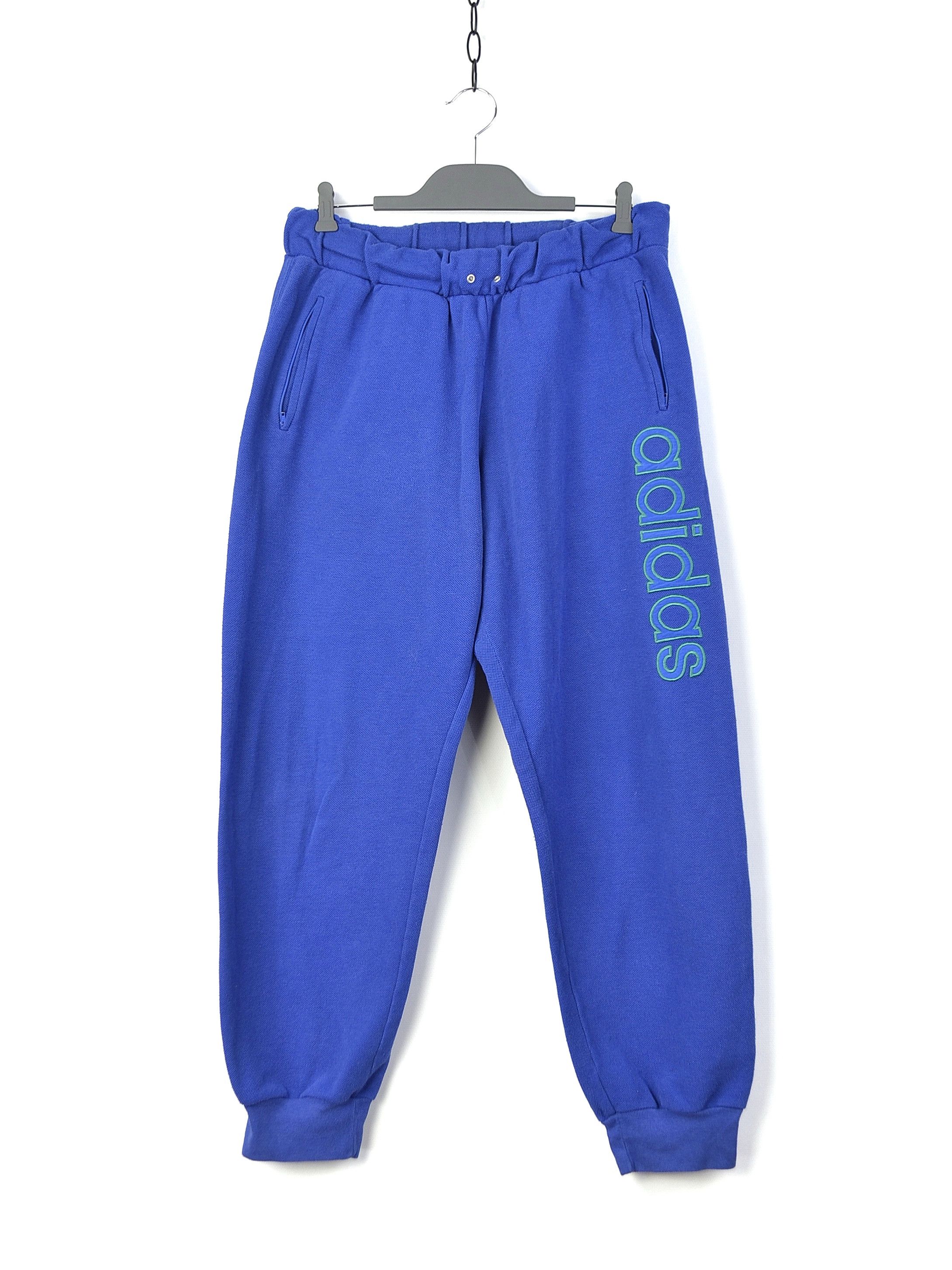 Adidas × Vintage Vintage Adidas Blue Suit Sweatshirt Pants Size US M / EU 48-50 / 2 - 5 Thumbnail
