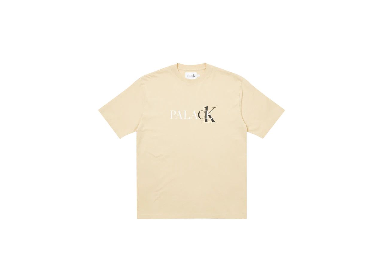 Calvin Klein CK1 PALACE T-SHIRT WHEAT | Grailed