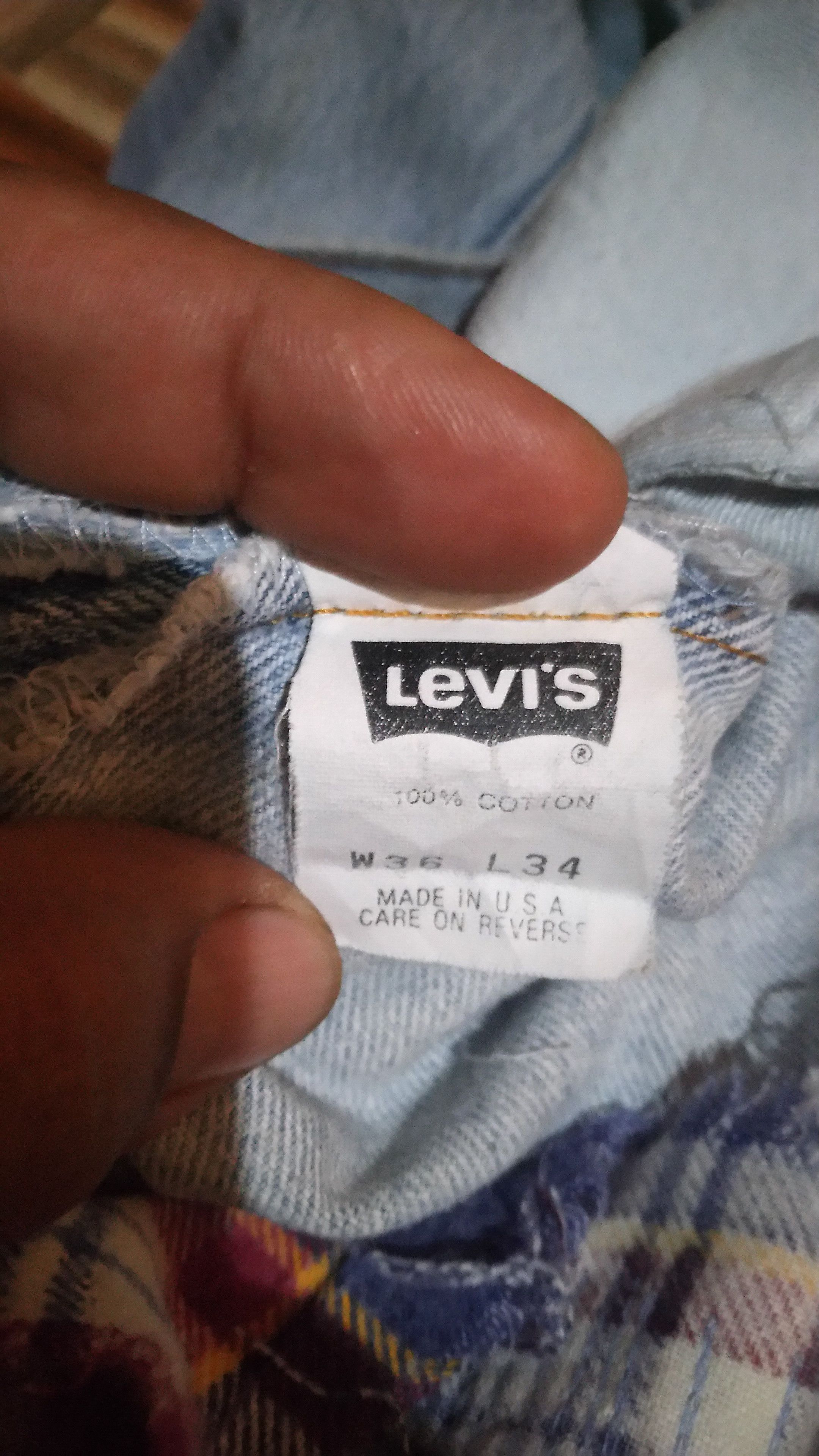 Levi's Levi's 501 x Che Guevara Distressed Patchwork Denim USA Size US 34 / EU 50 - 11 Thumbnail