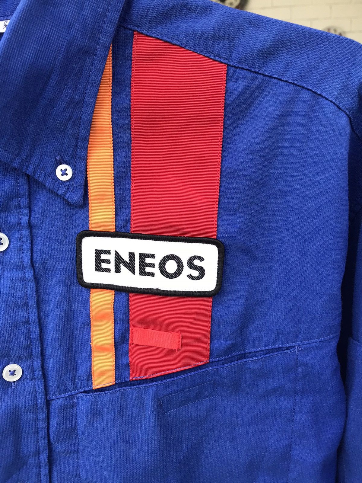 Japanese Brand × Sports Specialties ENEOS WORK-SHIRT INITIAL D BY ENEOS TRADING Size US L / EU 52-54 / 3 - 3 Thumbnail