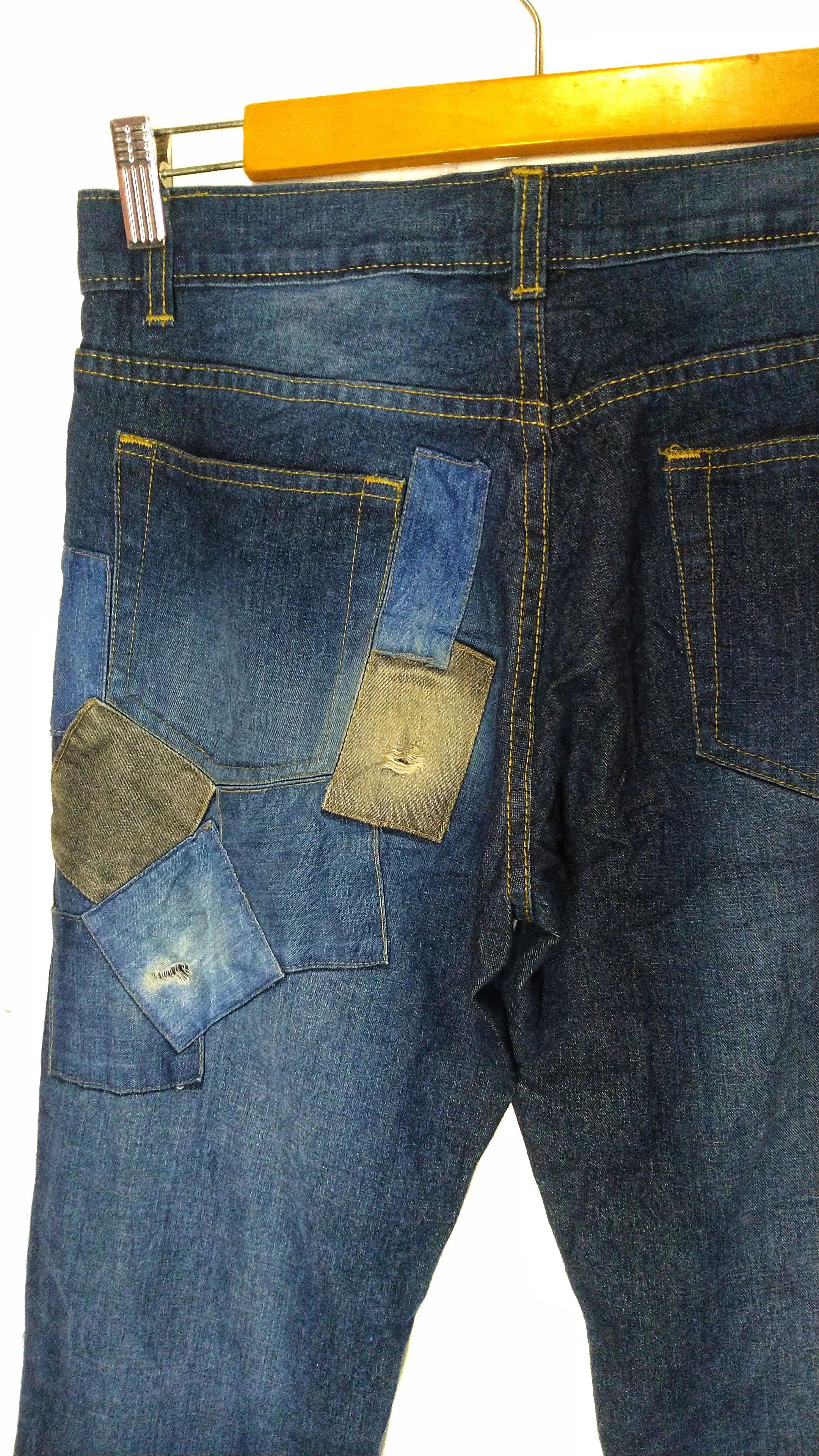 Japanese Brand Junya Watanabe style woman patchwork denim by Morgan Size US 32 / EU 48 - 7 Thumbnail