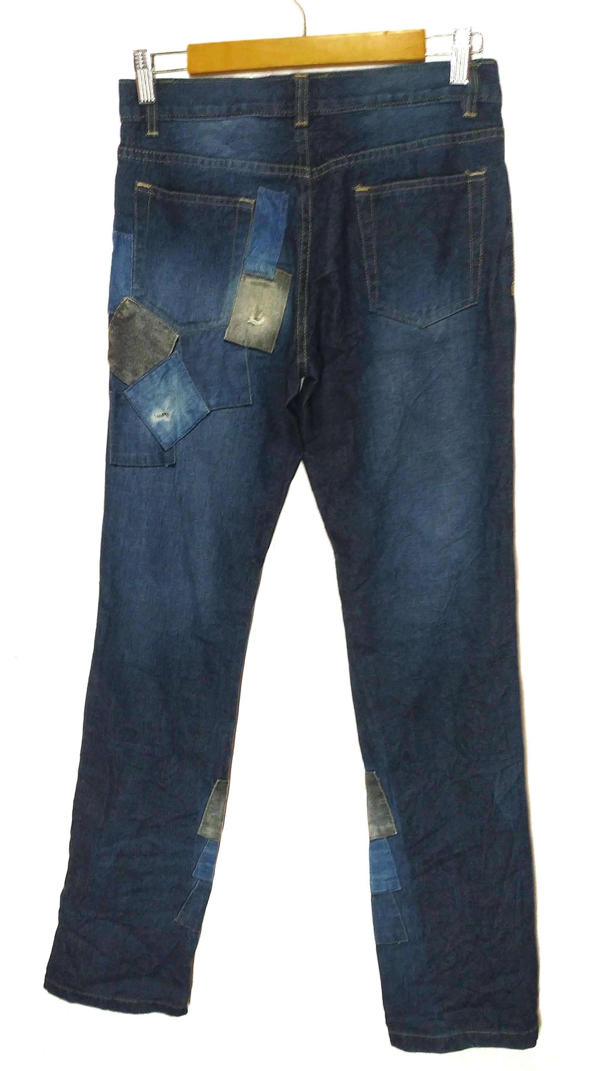 Japanese Brand Junya Watanabe style woman patchwork denim by Morgan Size US 32 / EU 48 - 6 Thumbnail