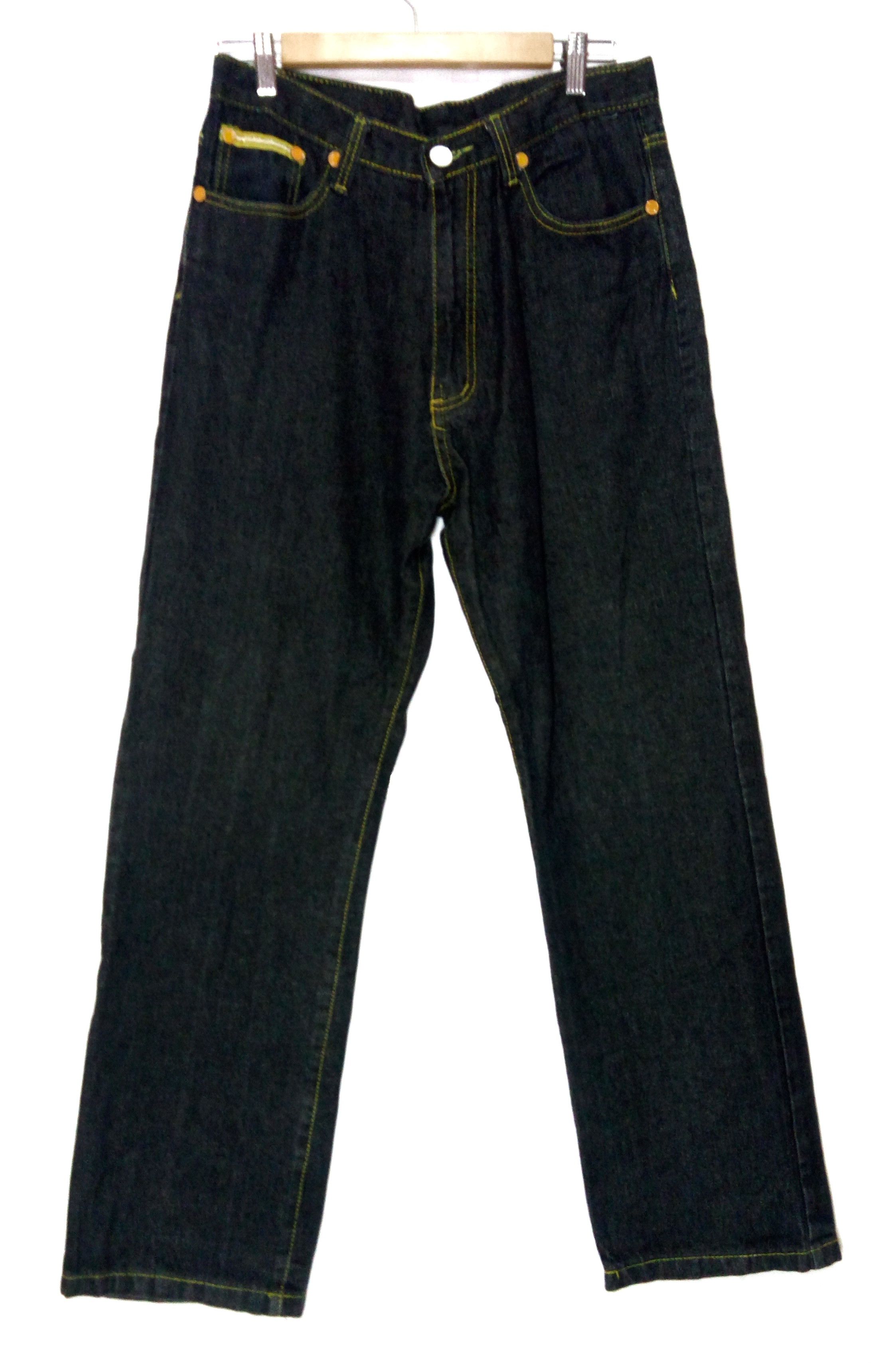 Coogi Coogie jean shiny gold embroidered big logo Size US 32 / EU 48 - 4 Thumbnail