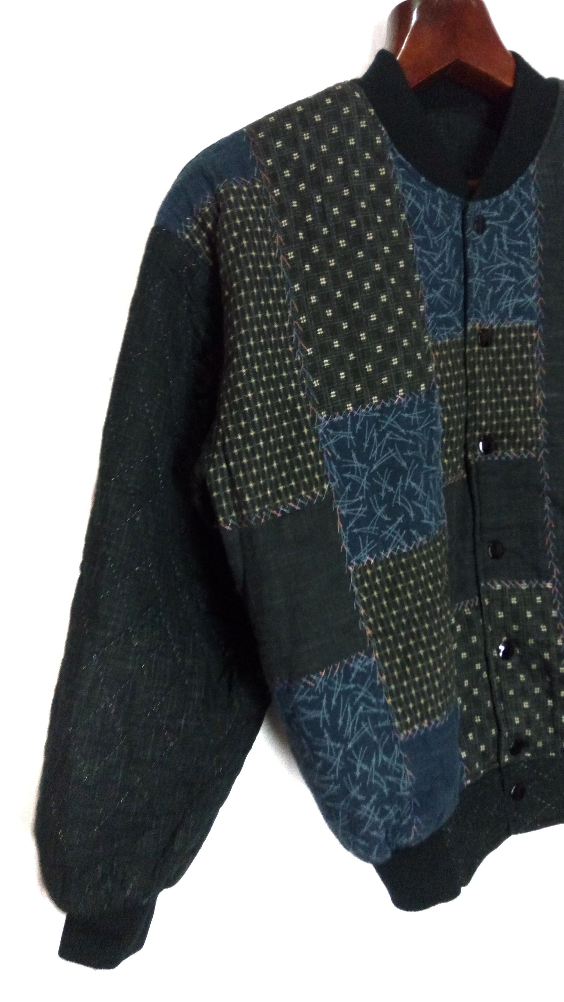 Indigo Indigo Patchwork Bandana Jacket Supreme Style Size US L / EU 52-54 / 3 - 4 Thumbnail