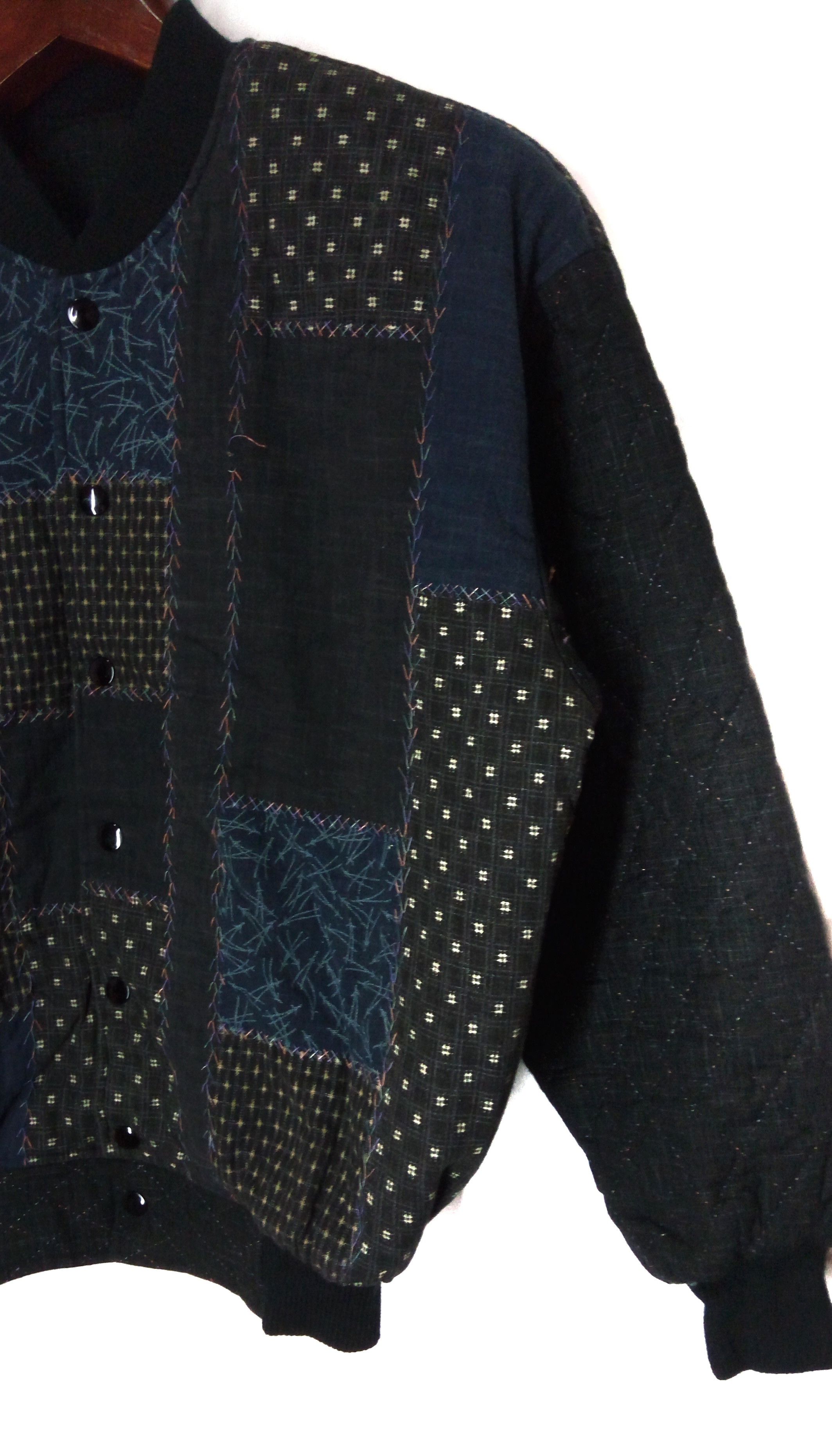 Indigo Indigo Patchwork Bandana Jacket Supreme Style Size US L / EU 52-54 / 3 - 3 Thumbnail