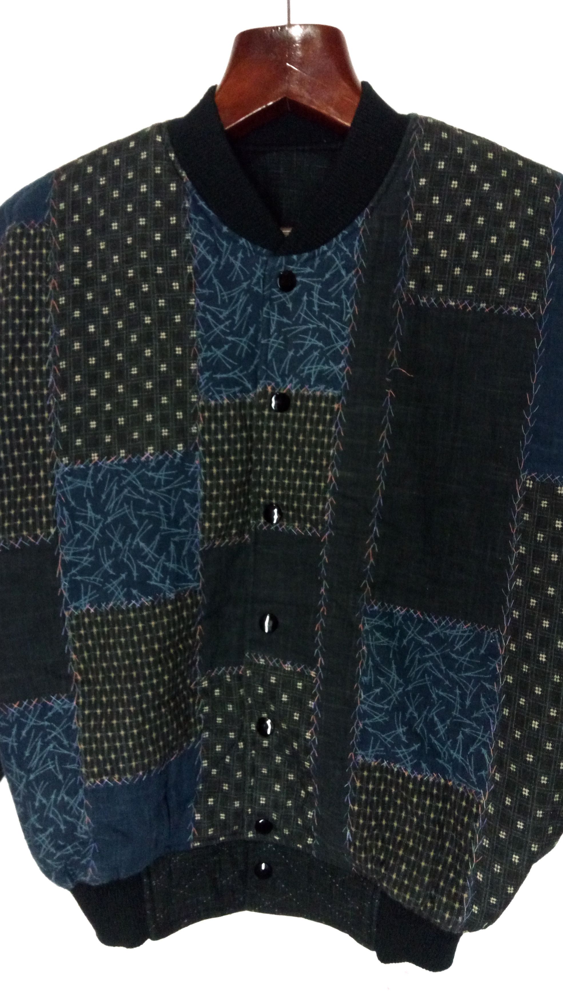 Indigo Indigo Patchwork Bandana Jacket Supreme Style Size US L / EU 52-54 / 3 - 5 Thumbnail