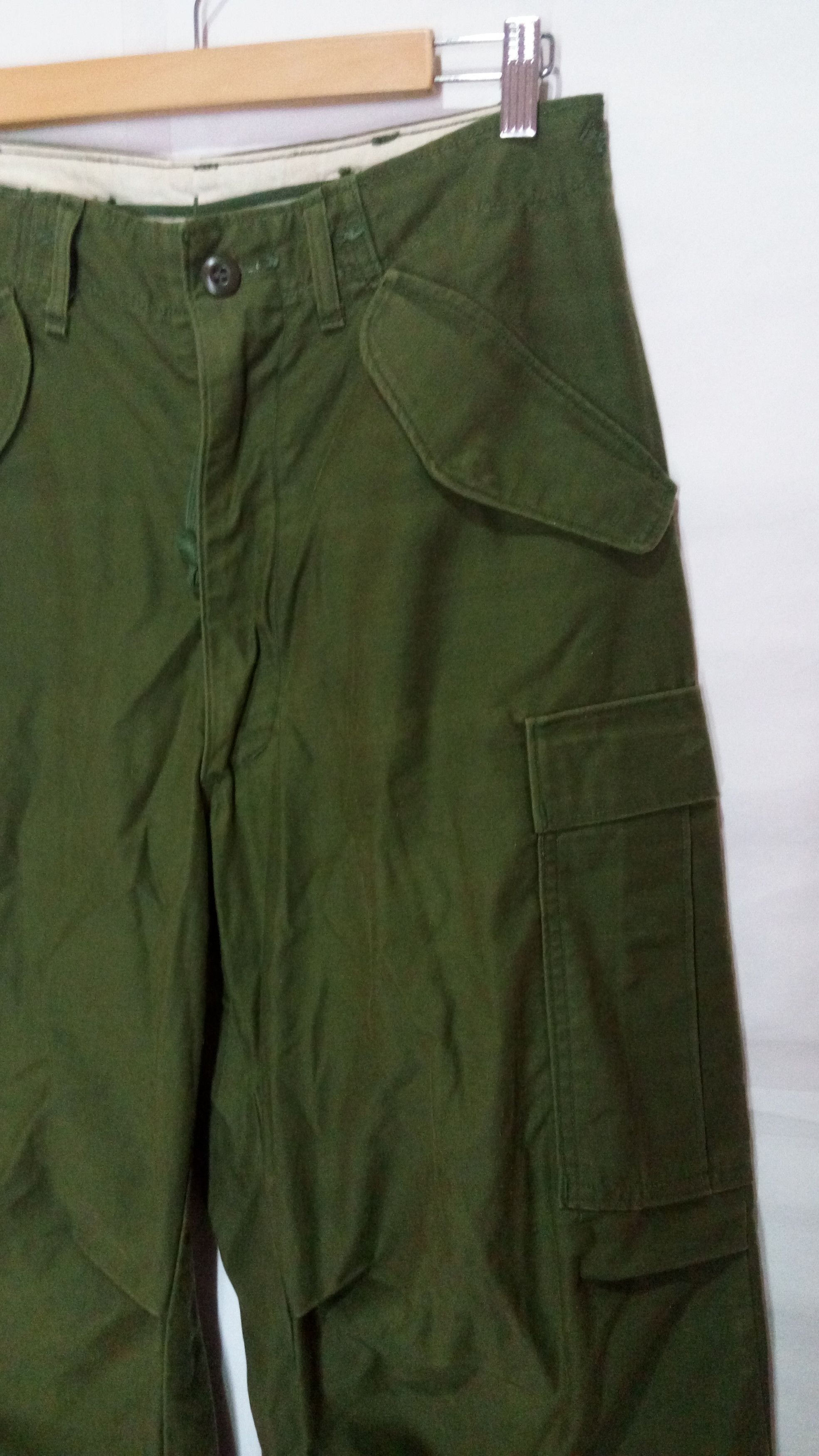 Vintage Vintage 70's Vietnam Cold Weather Fatigues Pants US army Size US 32 / EU 48 - 2 Thumbnail