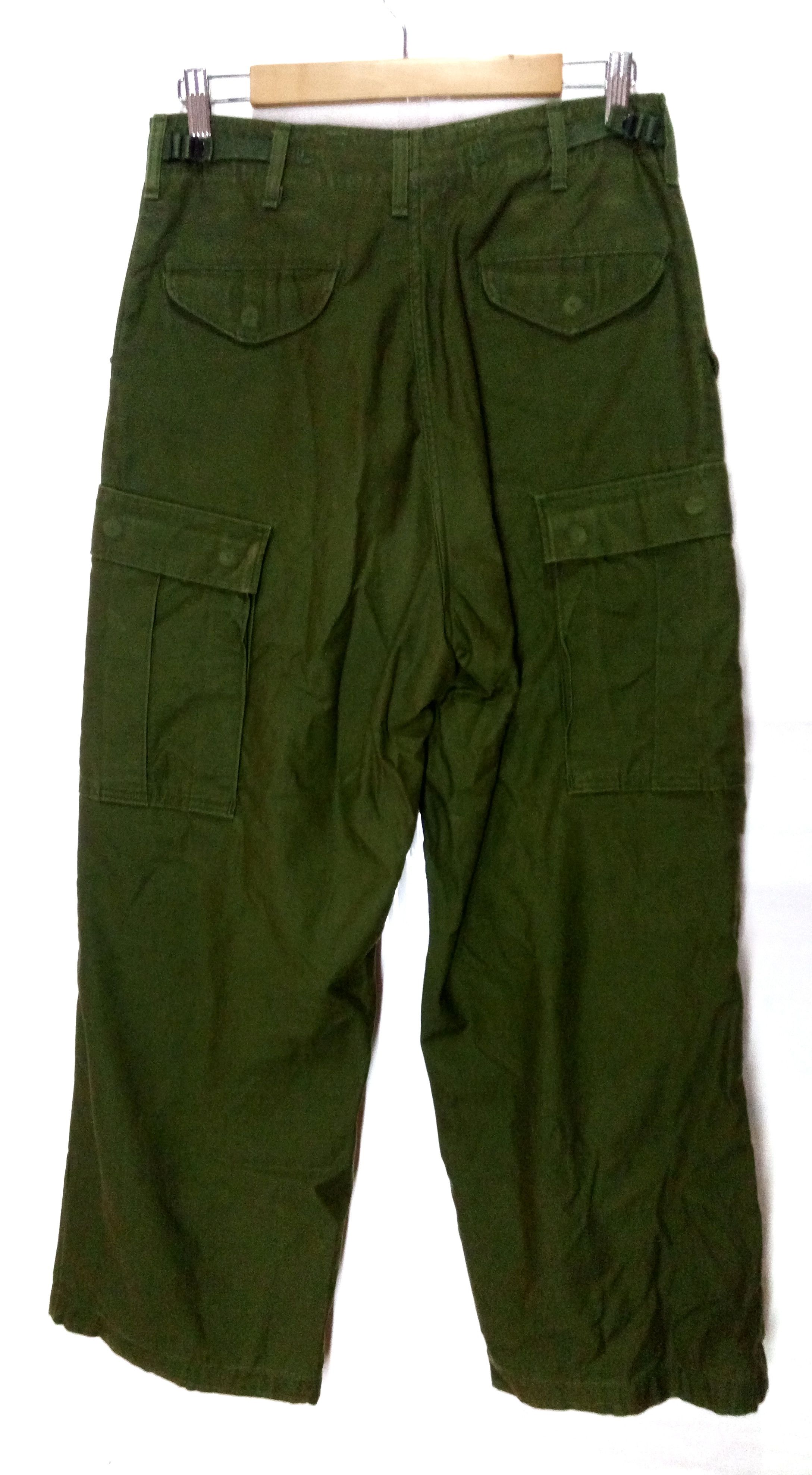 Vintage Vintage 70's Vietnam Cold Weather Fatigues Pants US army Size US 32 / EU 48 - 4 Thumbnail