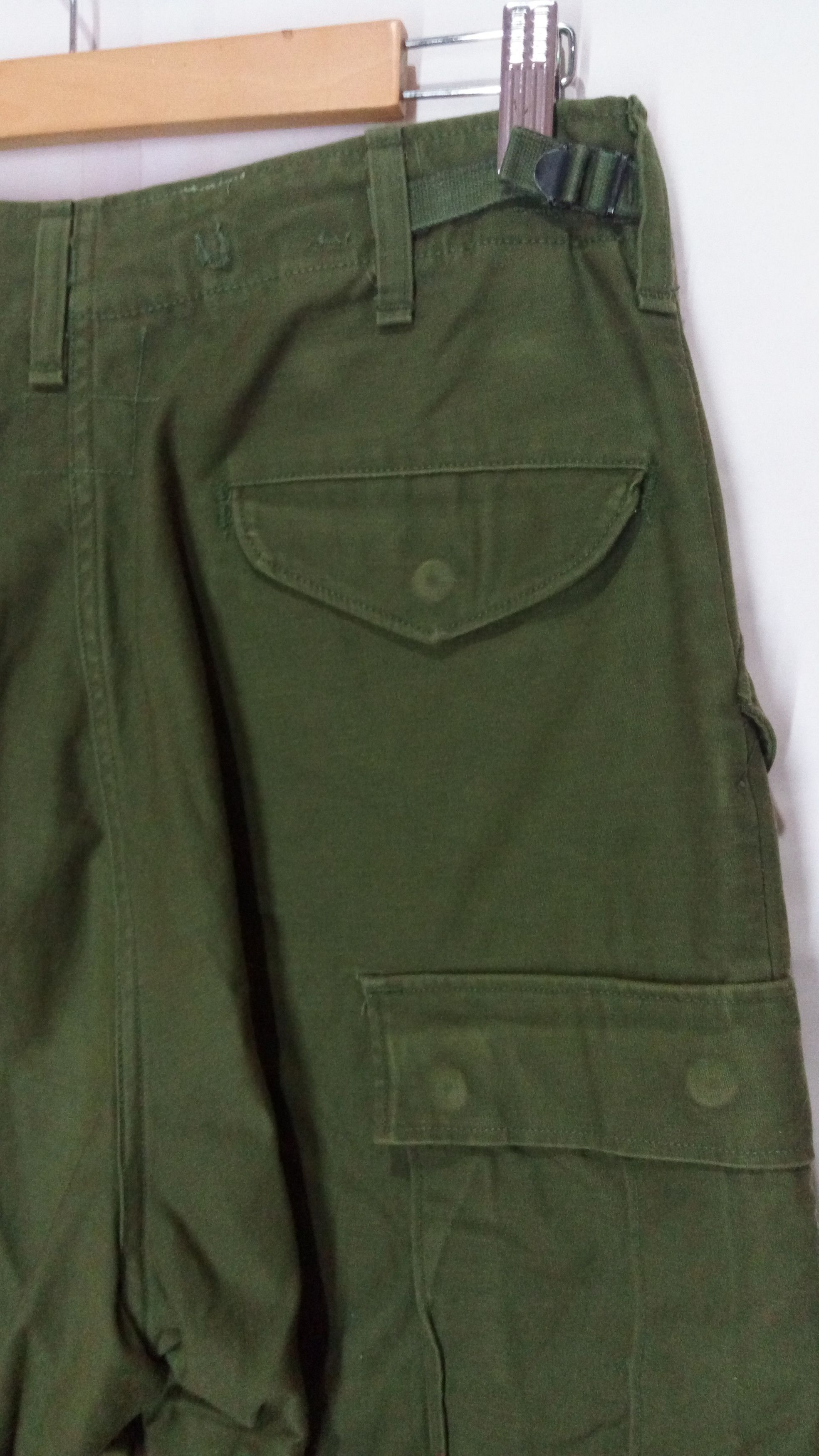 Vintage Vintage 70's Vietnam Cold Weather Fatigues Pants US army Size US 32 / EU 48 - 5 Thumbnail