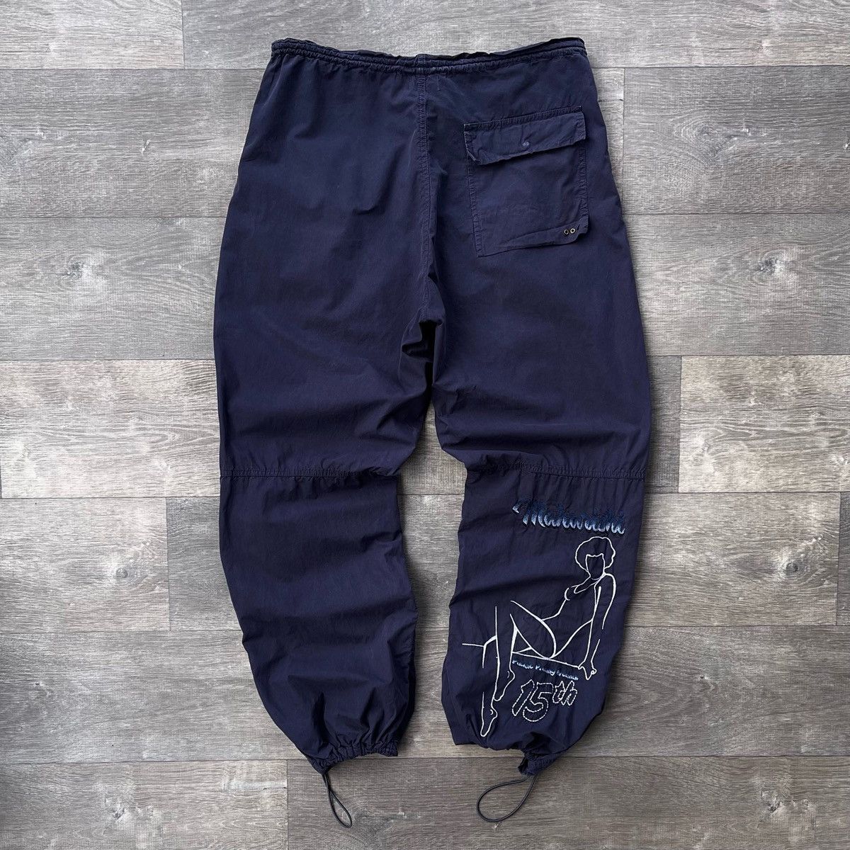 Vintage 2000s Maharishi Embroidered Trousers Size XL