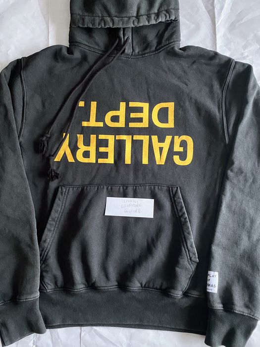 Gallery Dept. Fucked Up Logo Hoodie Medium / Black | Grailed