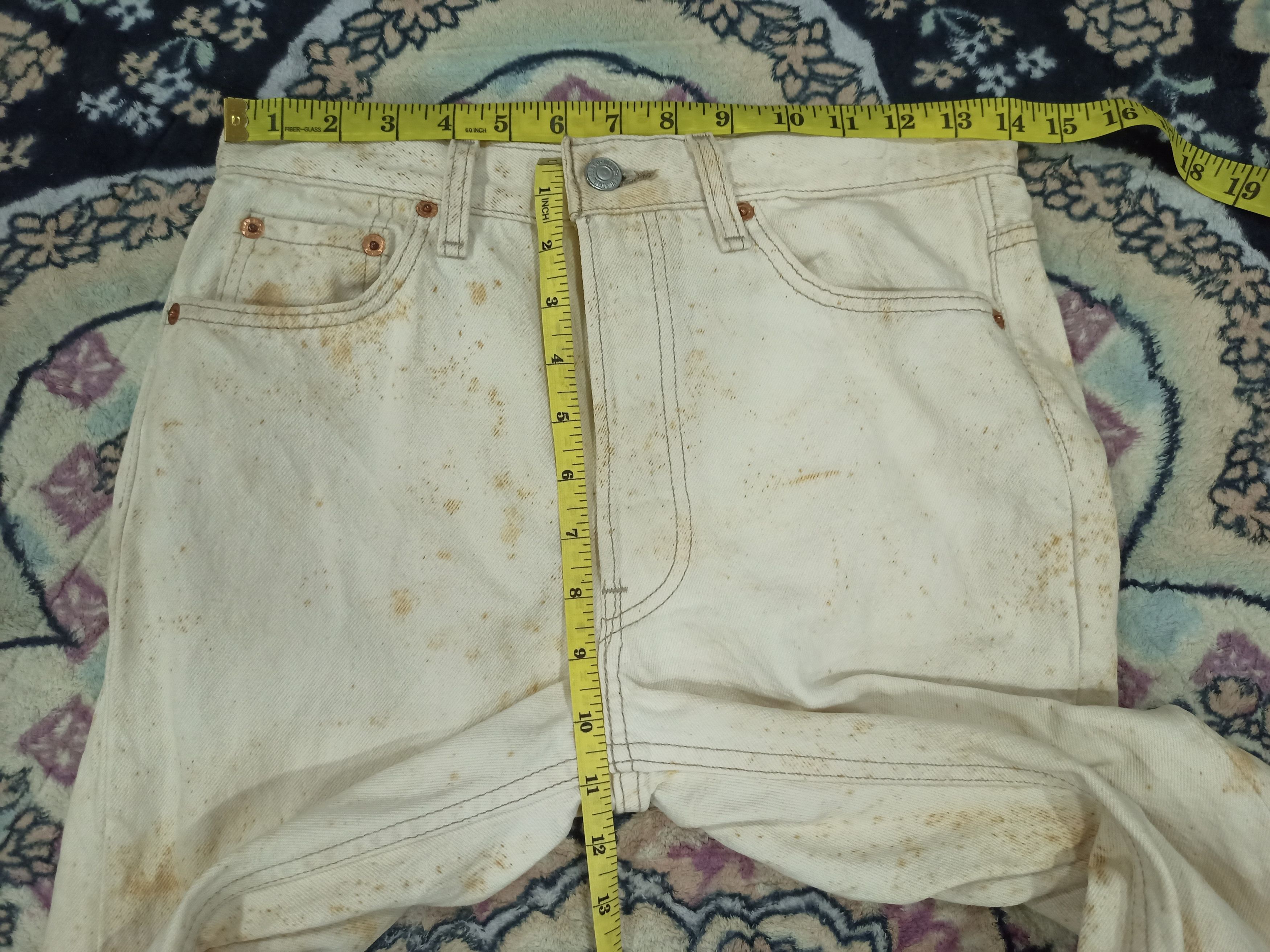 Levi's Vintage 1994 Levis 501 Rusty Dirty Jeans Size US 28 / EU 44 - 21 Thumbnail