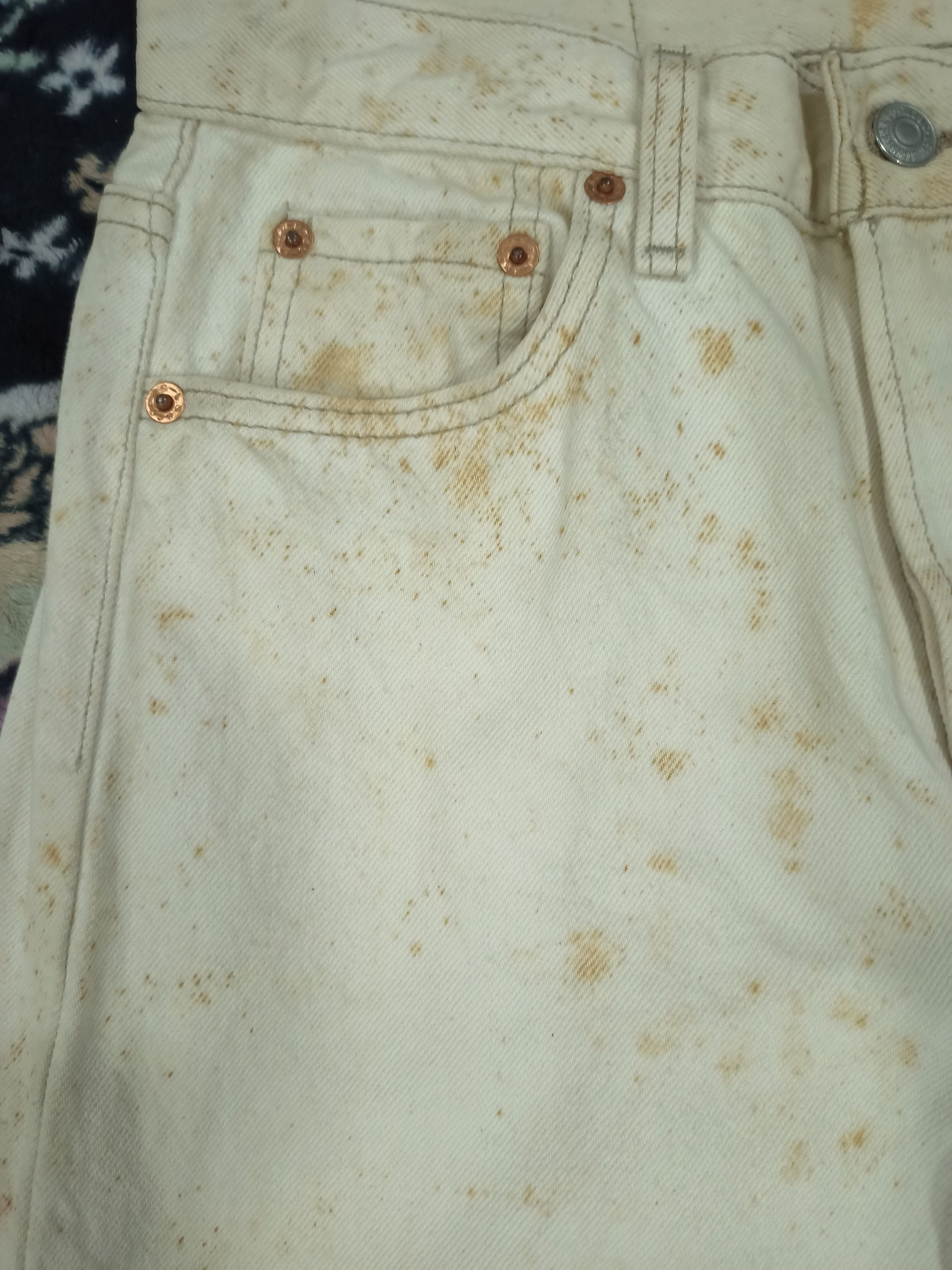 Levi's Vintage 1994 Levis 501 Rusty Dirty Jeans Size US 28 / EU 44 - 10 Thumbnail