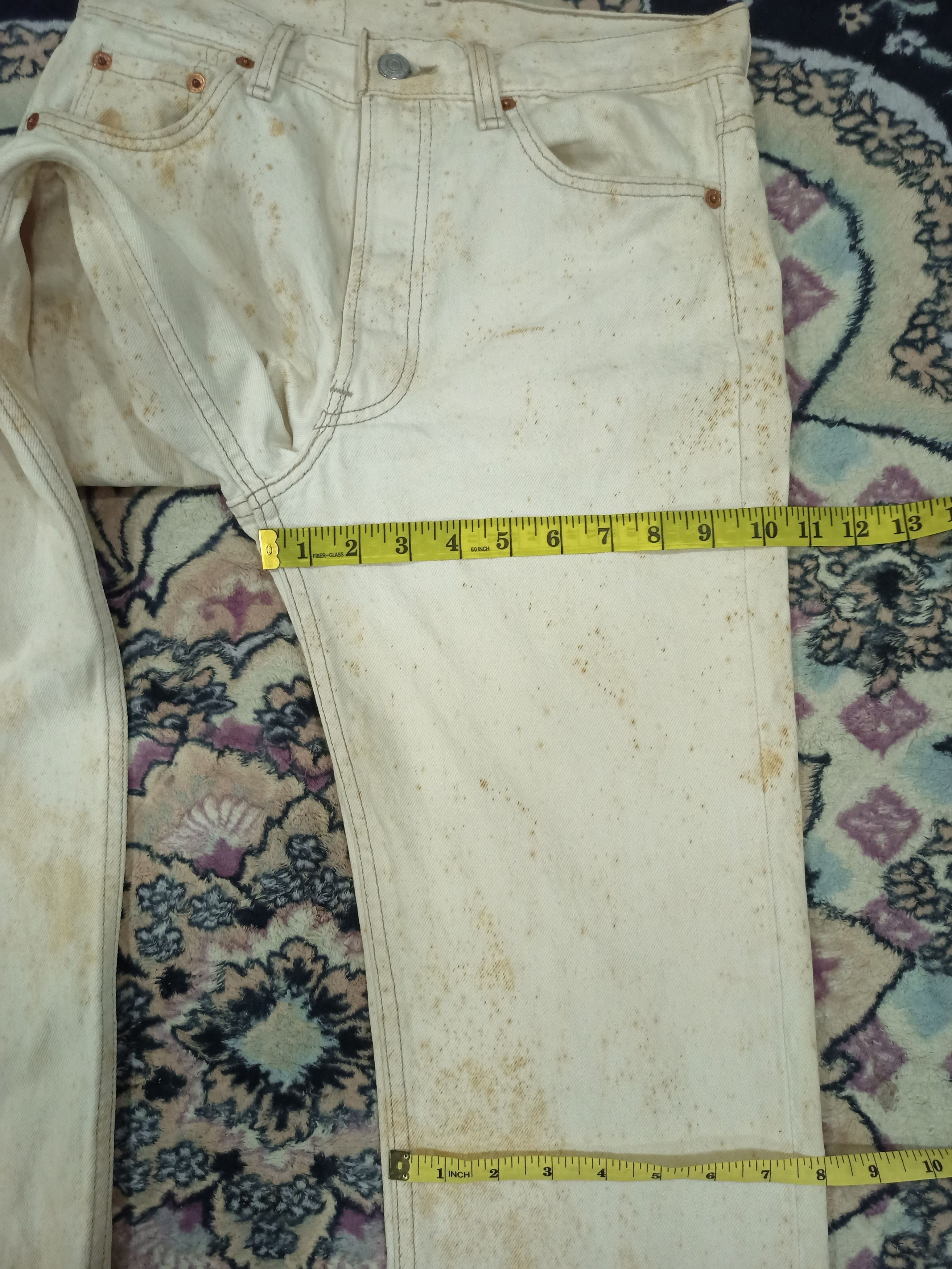 Levi's Vintage 1994 Levis 501 Rusty Dirty Jeans Size US 28 / EU 44 - 23 Thumbnail