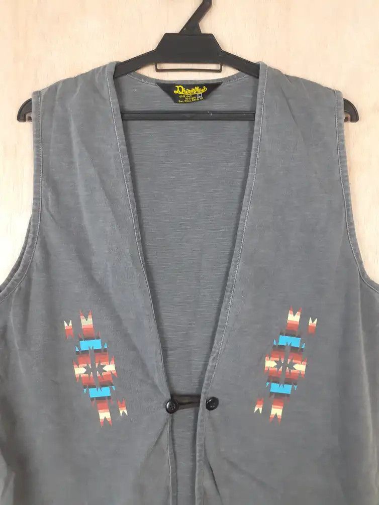 Diamond Head Diamond Head navajo vest gray cardigan #3639 Size US M / EU 48-50 / 2 - 11 Thumbnail