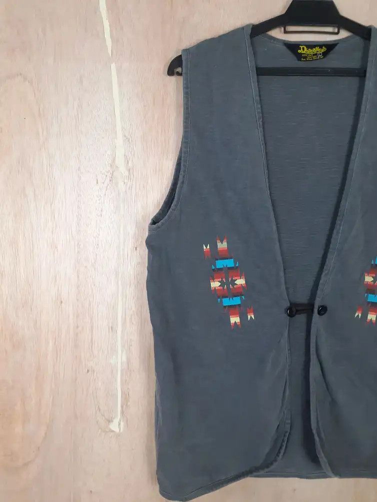 Diamond Head Diamond Head navajo vest gray cardigan #3639 Size US M / EU 48-50 / 2 - 9 Thumbnail