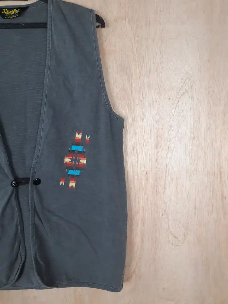 Diamond Head Diamond Head navajo vest gray cardigan #3639 Size US M / EU 48-50 / 2 - 8 Thumbnail