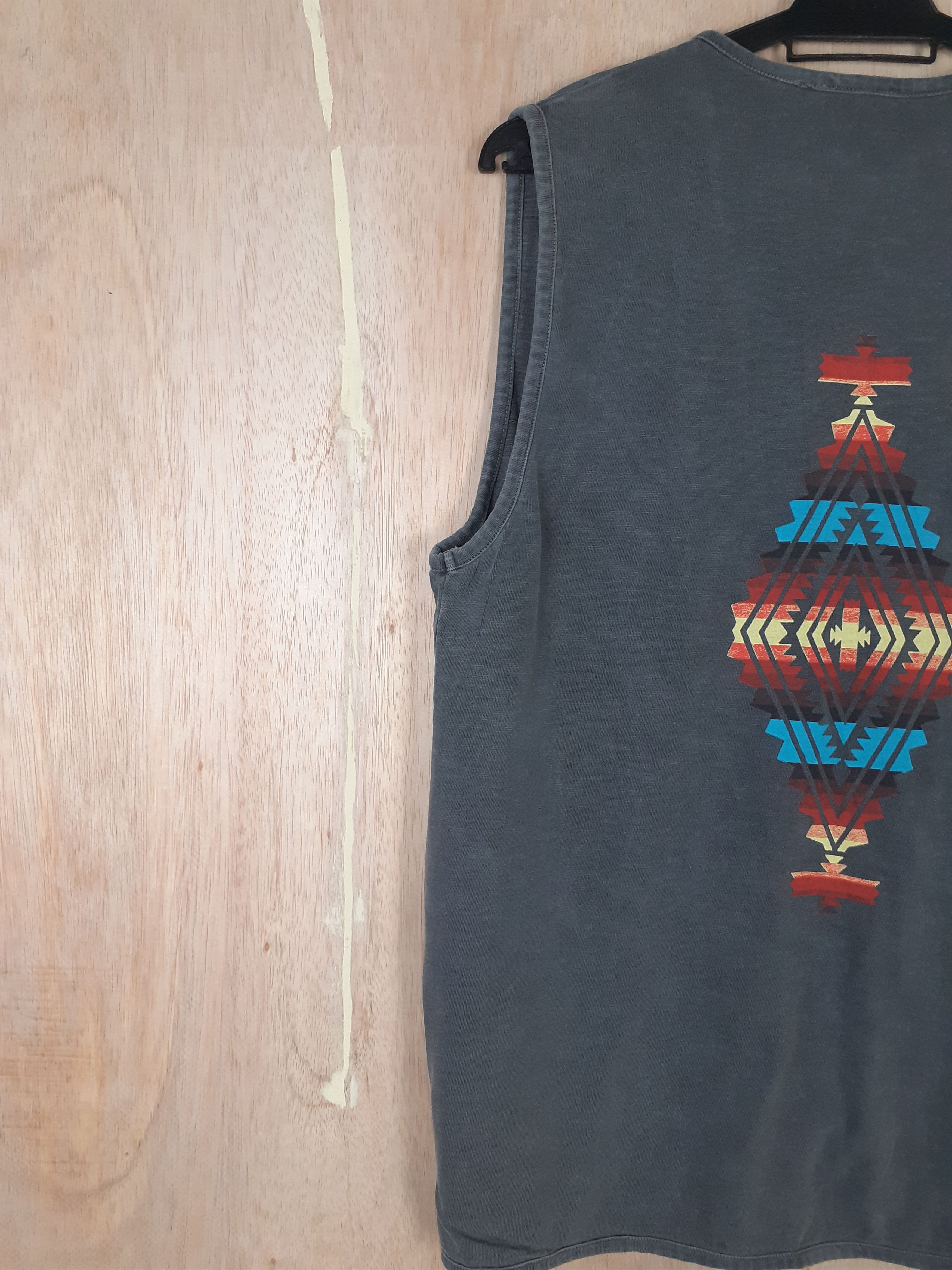 Diamond Head Diamond Head navajo vest gray cardigan #3639 Size US M / EU 48-50 / 2 - 3 Thumbnail